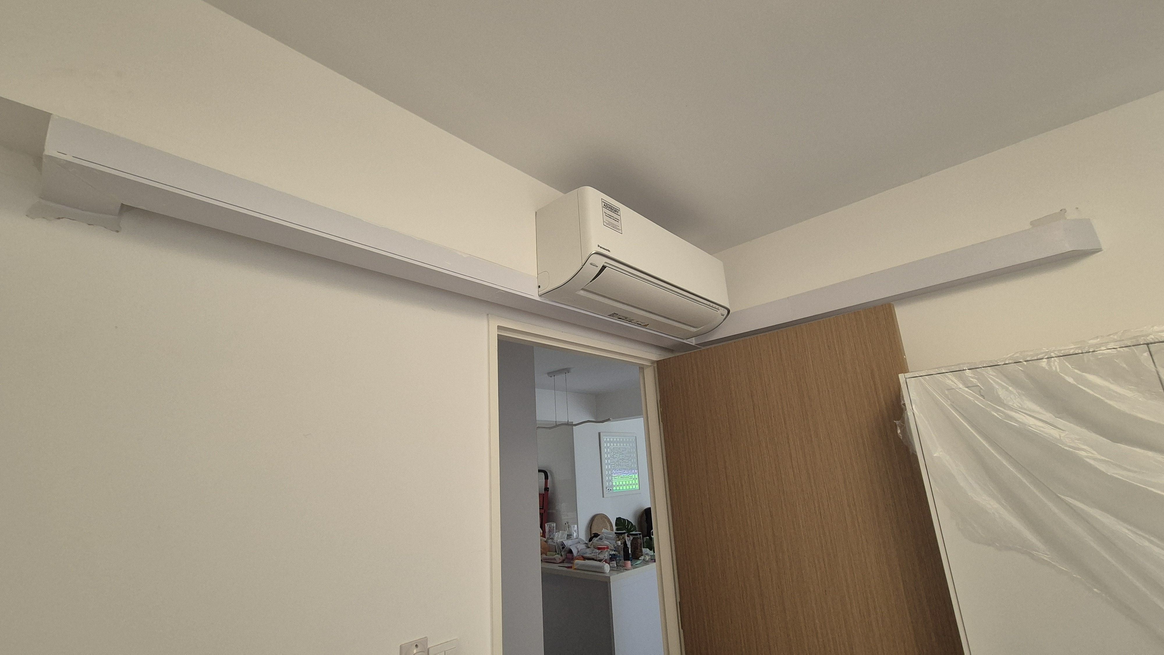 Finally, an aircon installation after staying for 3 years!