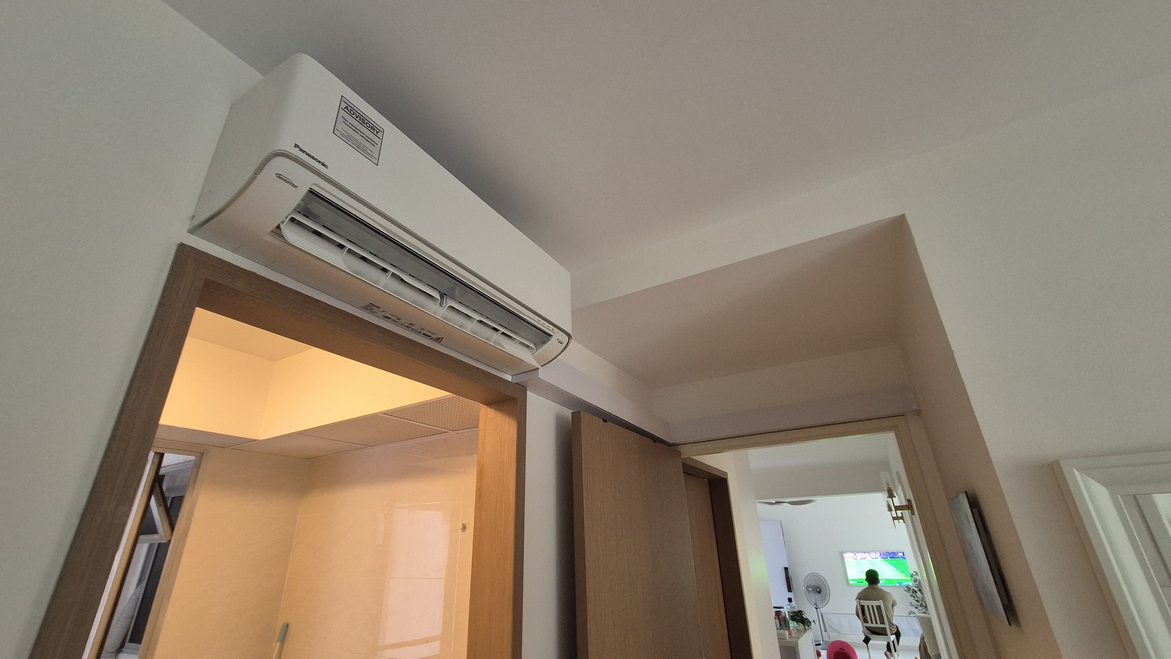 Finally, an aircon installation after staying for 3 years!