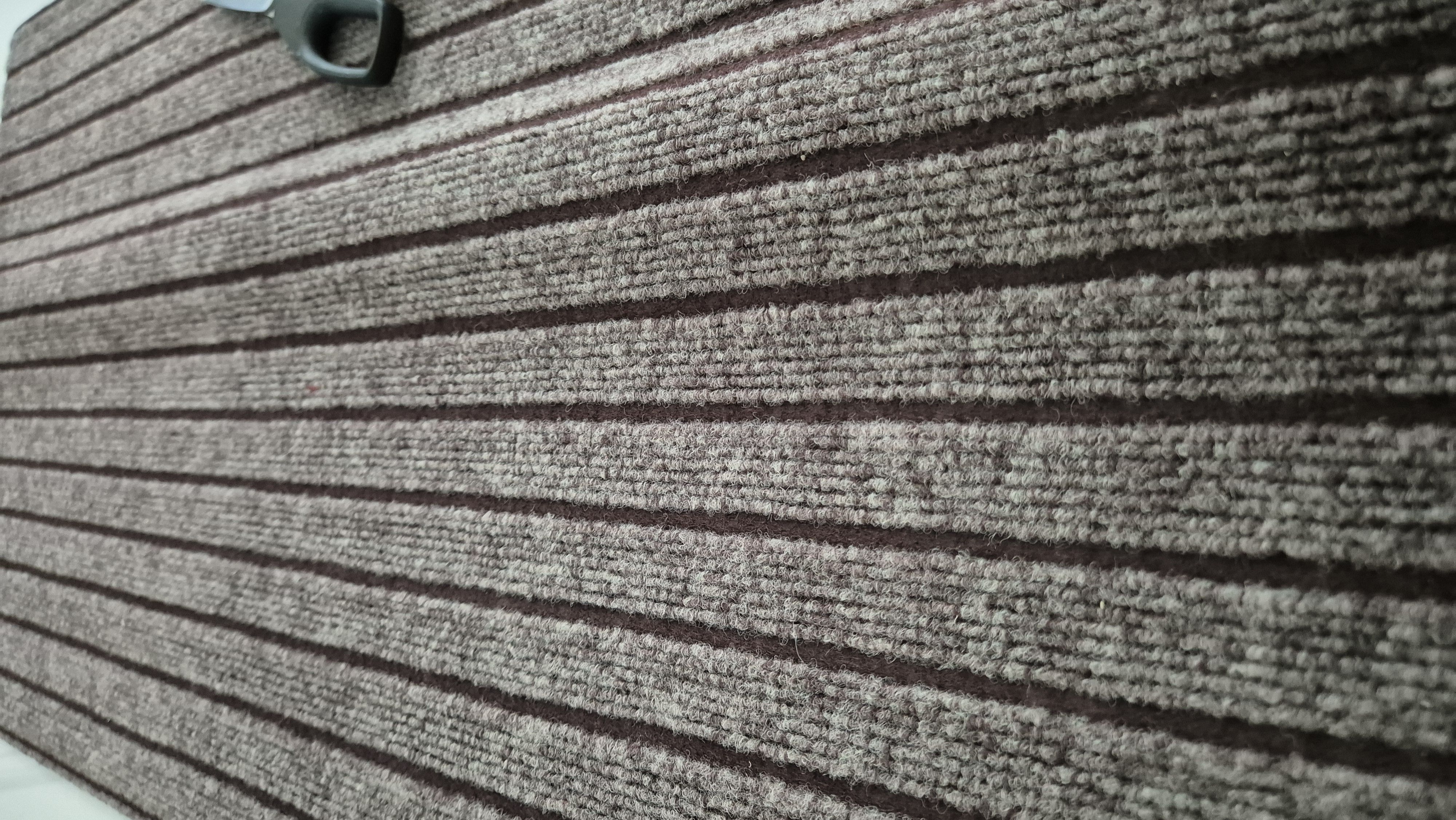 We removed the typical bathmat & replaced it with something minimal!