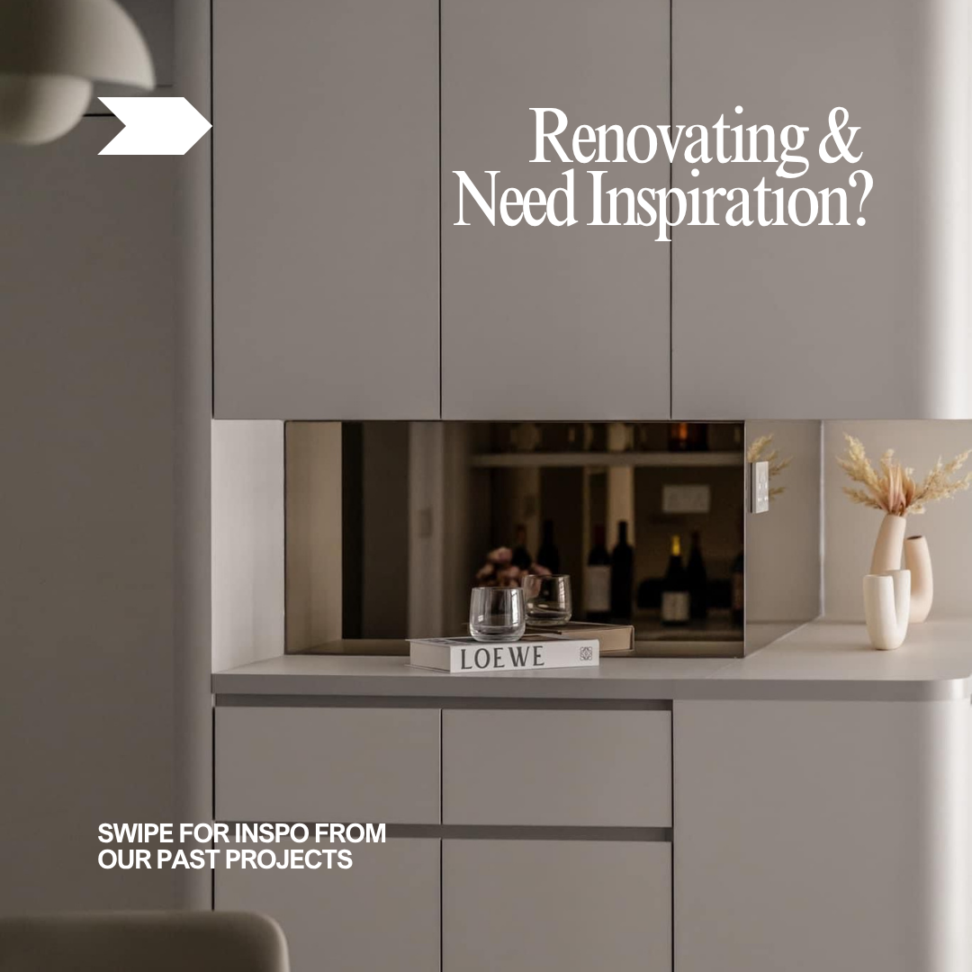 Renovating & need Inspiration?⁣ Here are some of our past projects✨