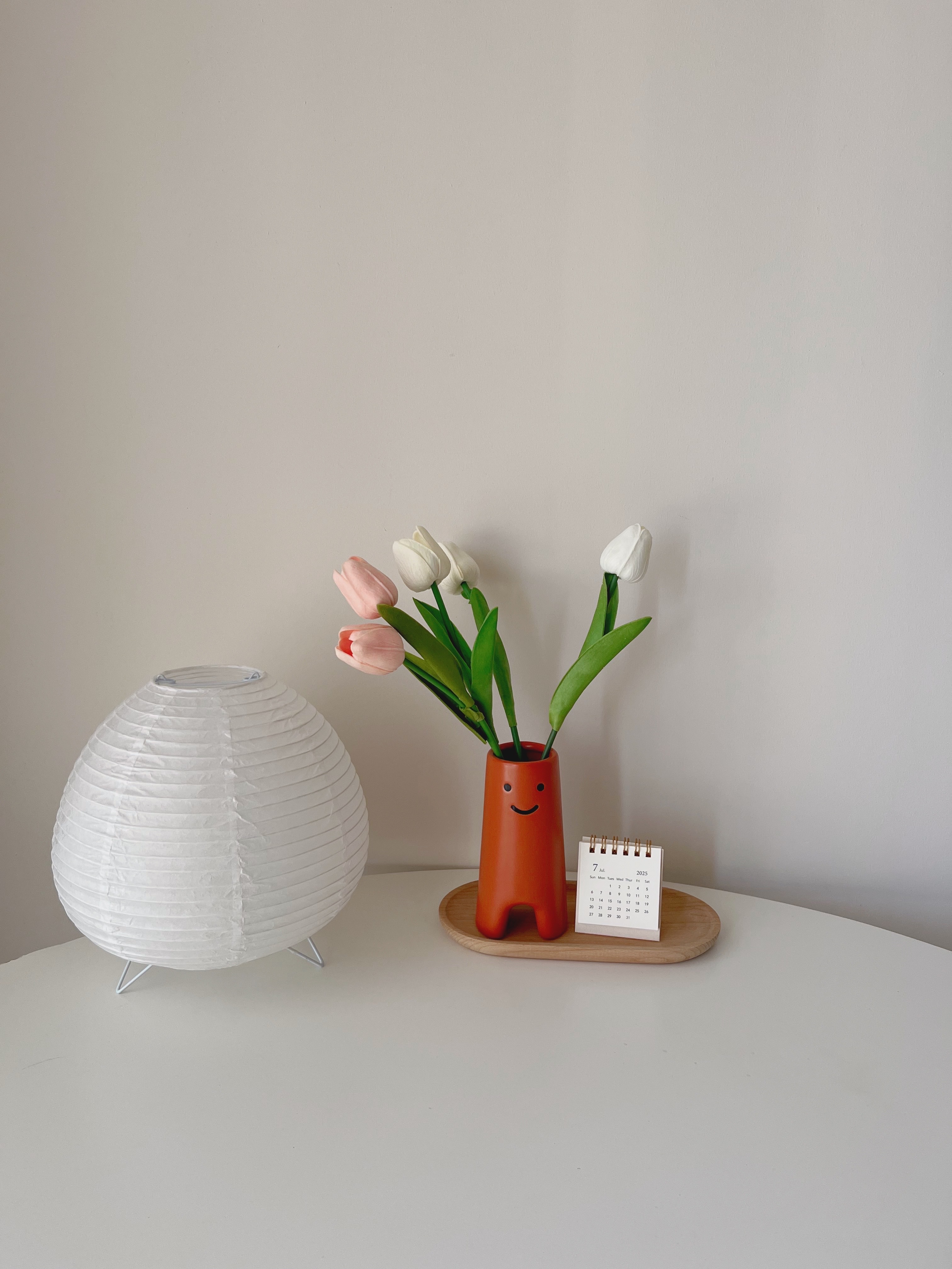 Spruced up dining table with under $15 buys