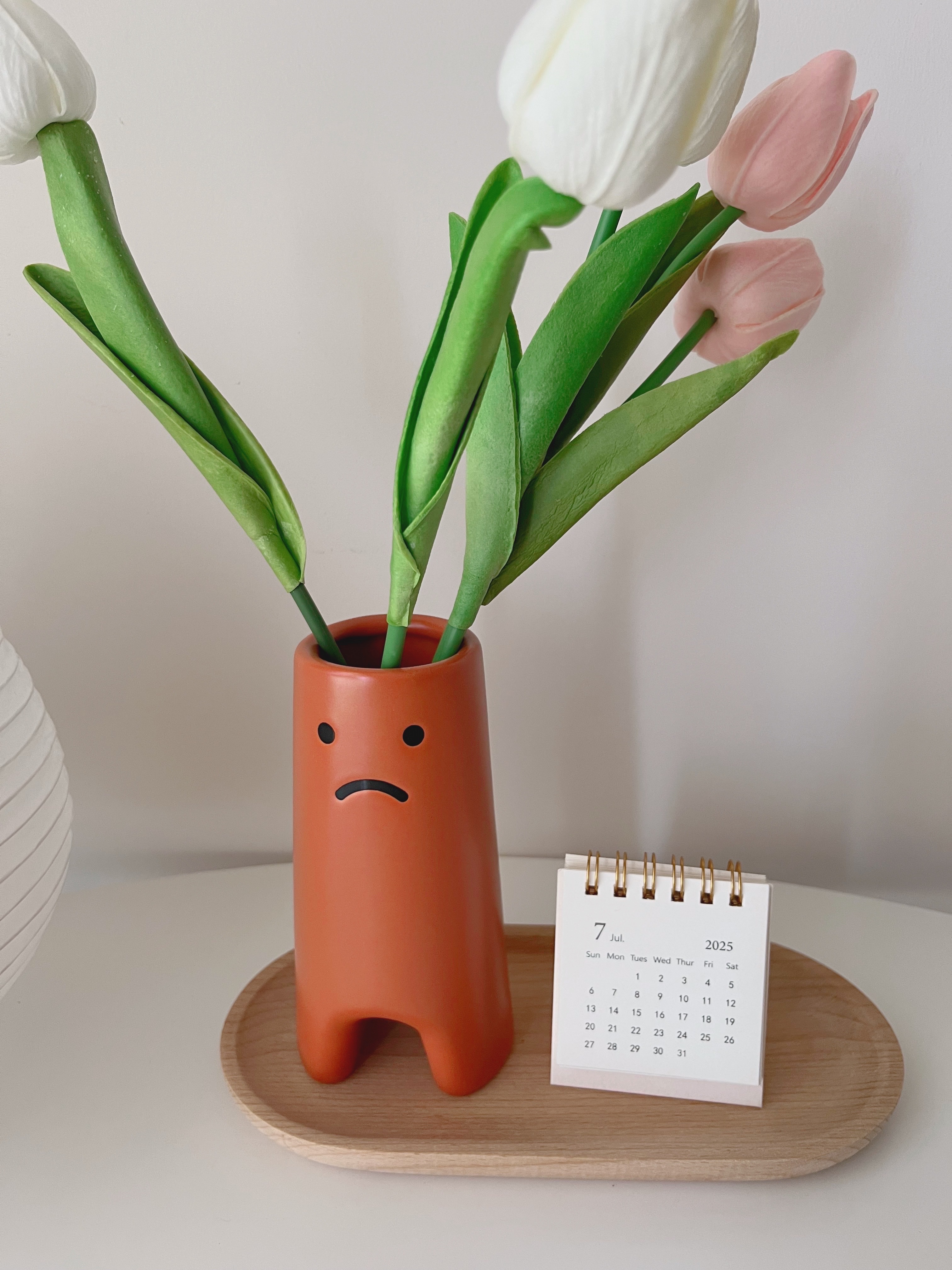 Spruced up dining table with under $15 buys