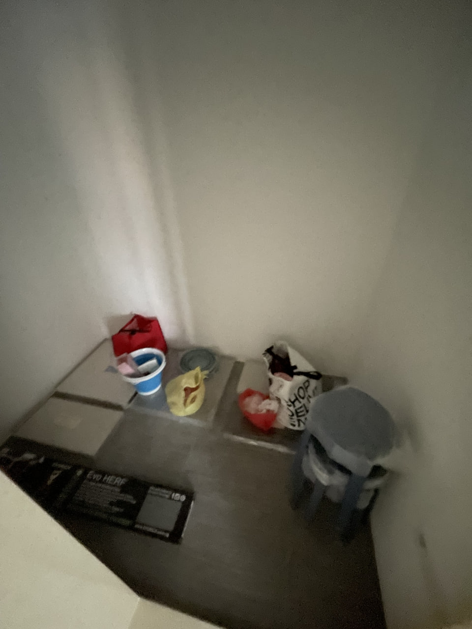 We have a mini-supermarket in our Bomb Shelter!