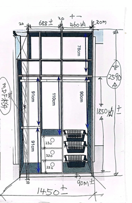 How to maximise storage space for your bedroom cabinet