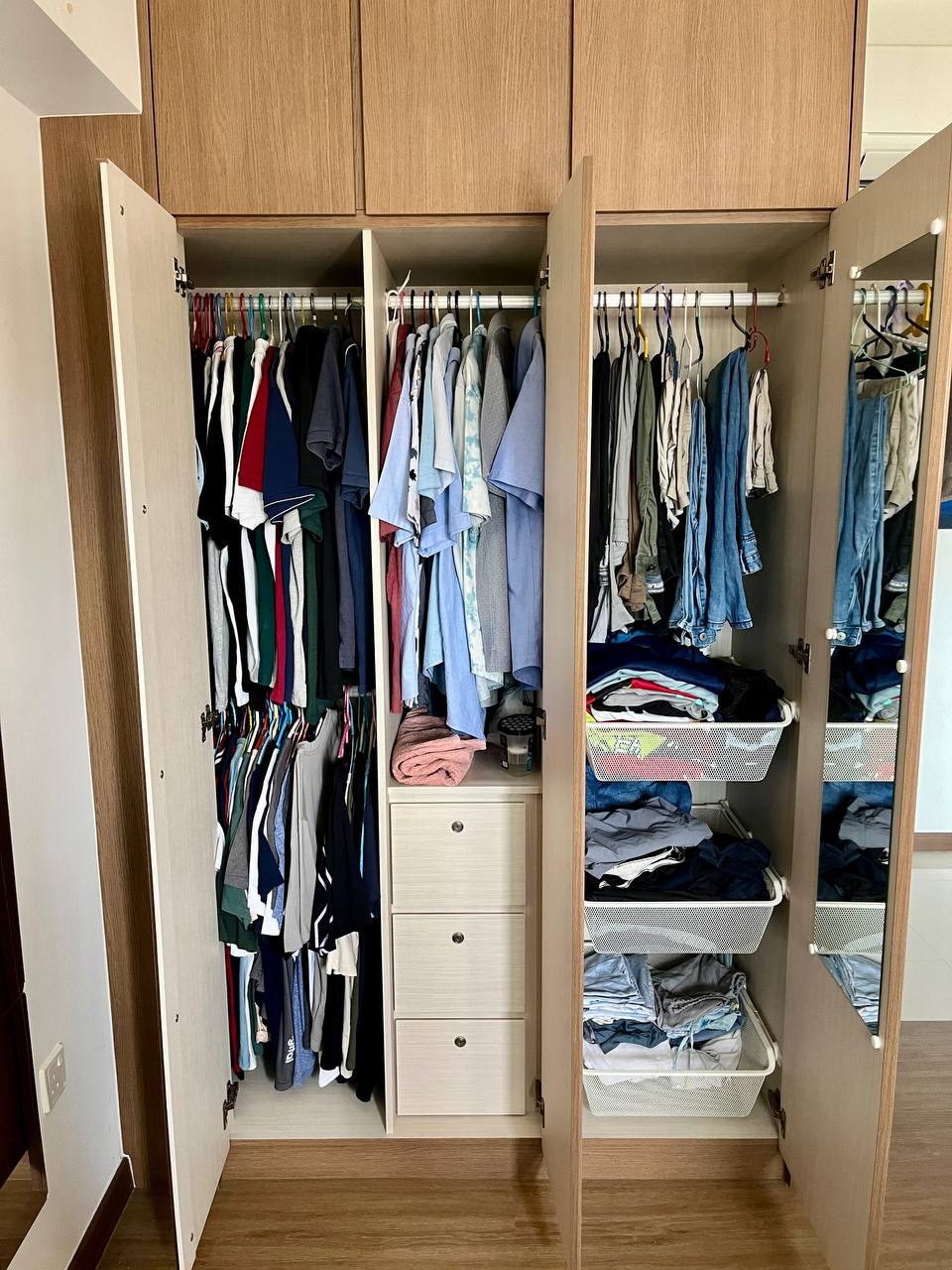 How to maximise storage space for your bedroom cabinet