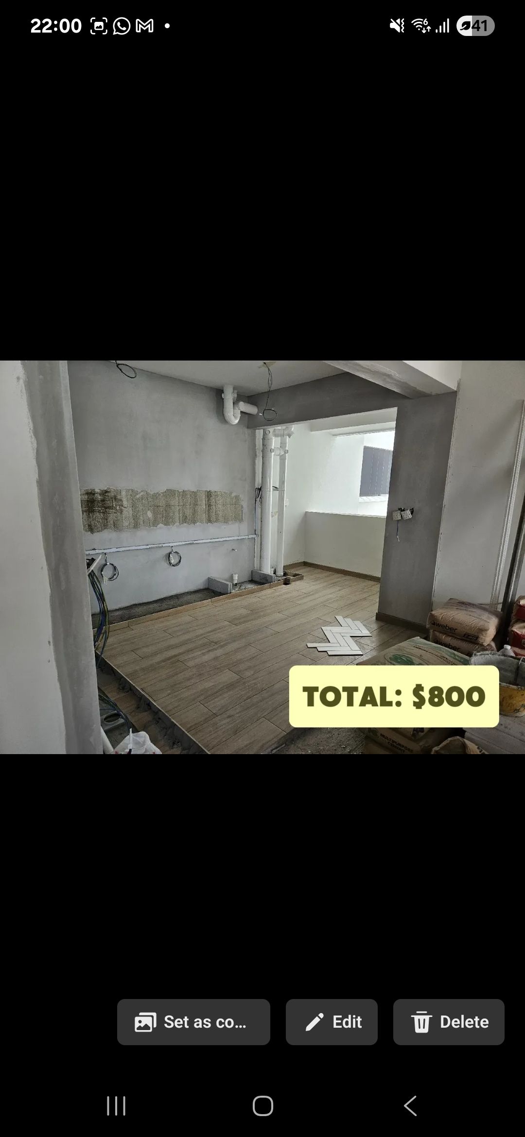 4R BTO Reno Cost: Service Yard