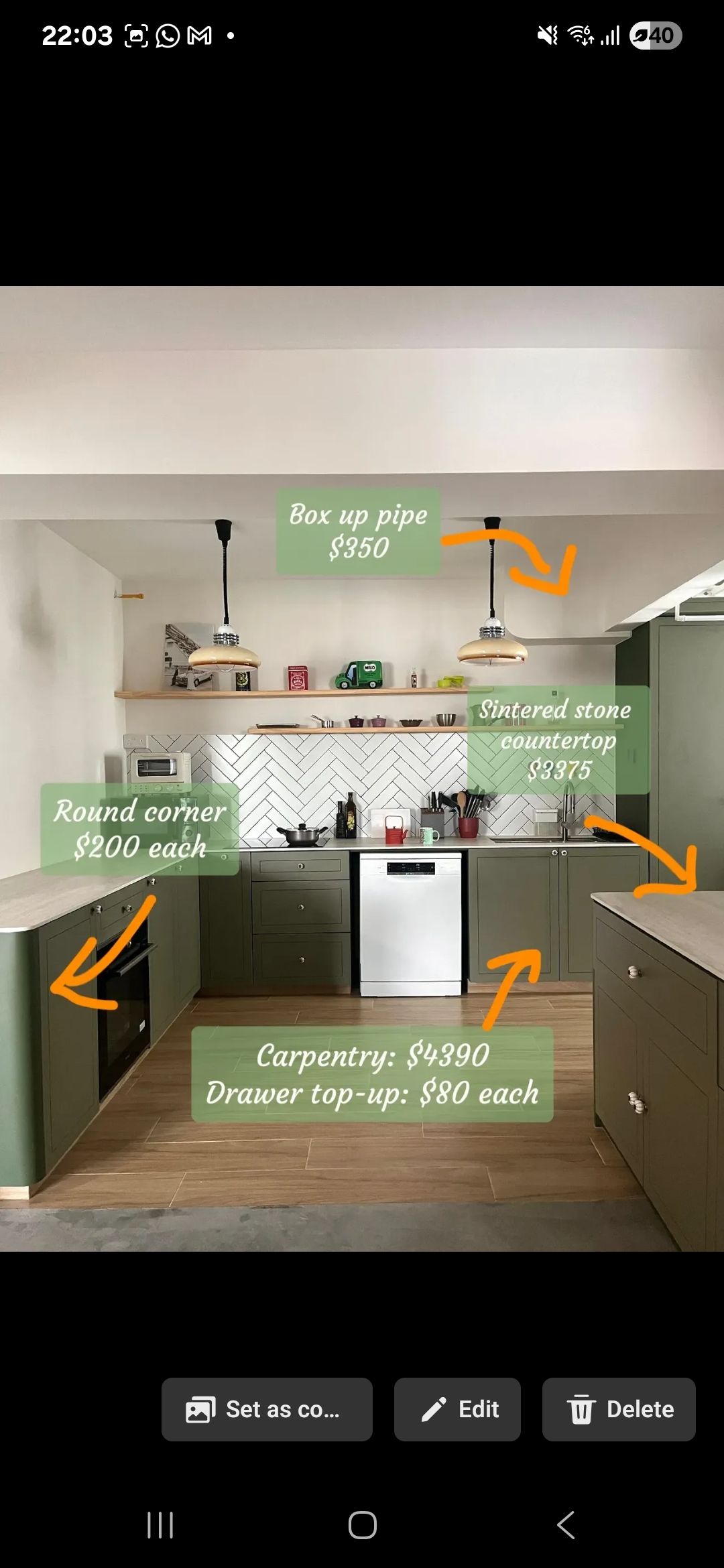 4R BTO Reno Cost: Kitchen