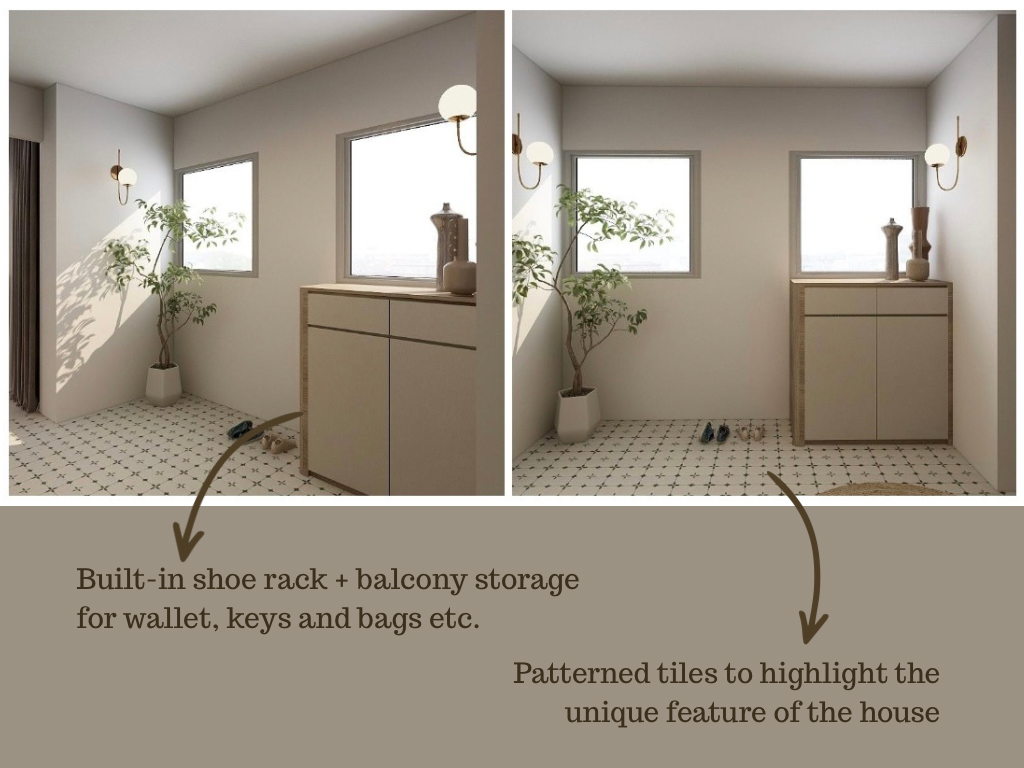 Repurposed Furniture, Curved Carpentry & Flow - Our Entryway Formula