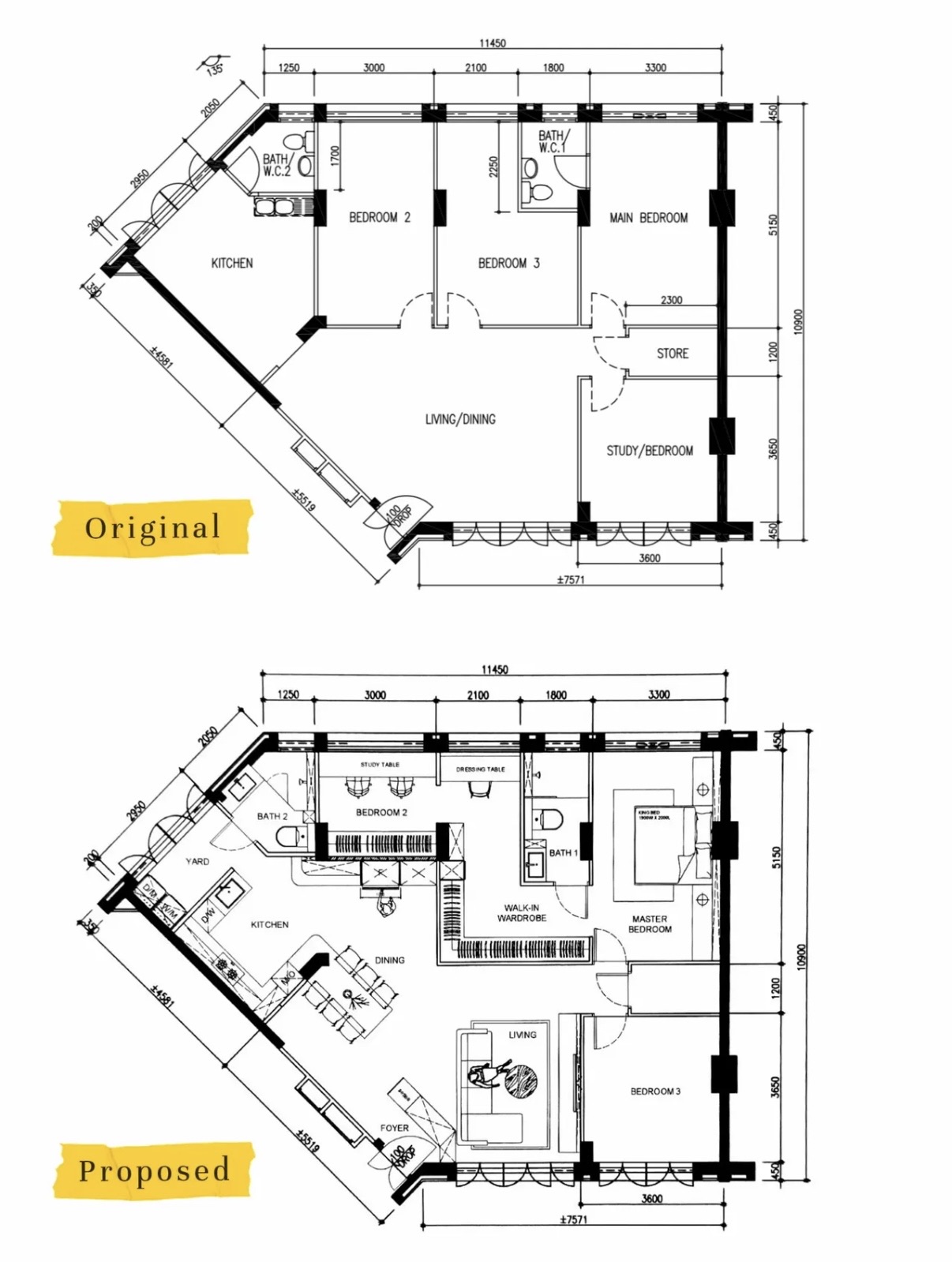 $130k Renovation of Our 32 Years Old Flat