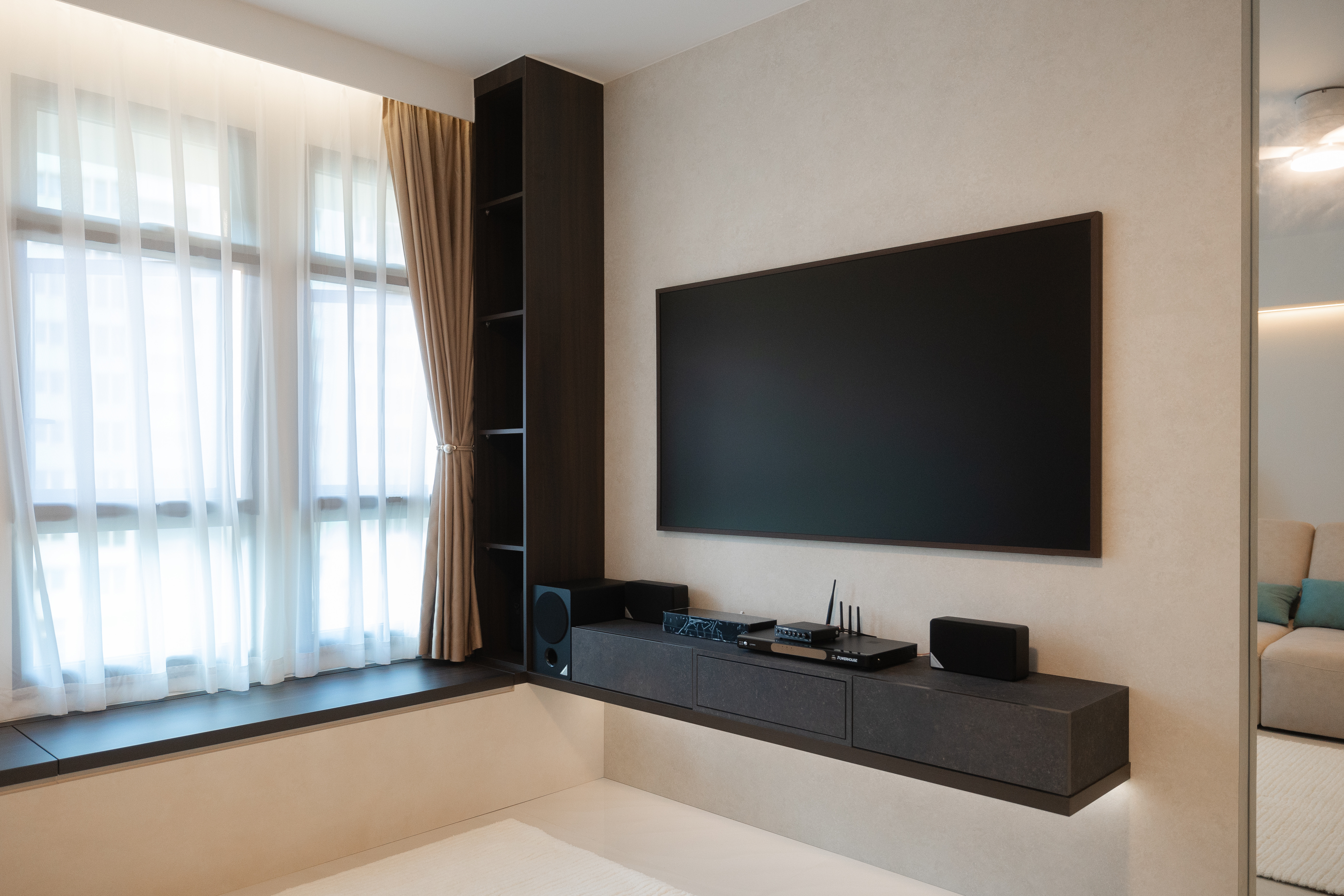 Modern Organic 5 Room BTO living room tour