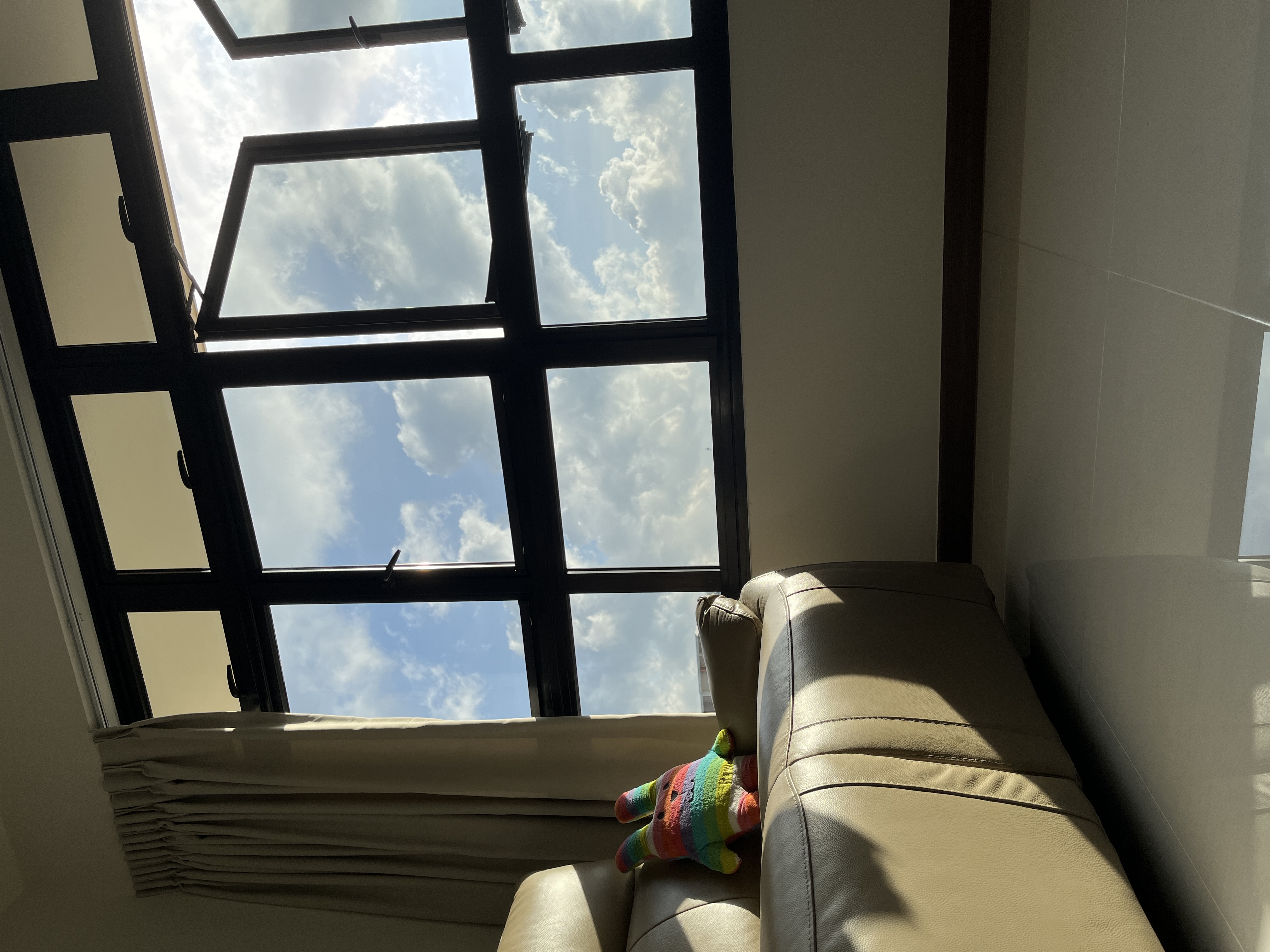 Get Solar Films to block out UV and infrared heat!