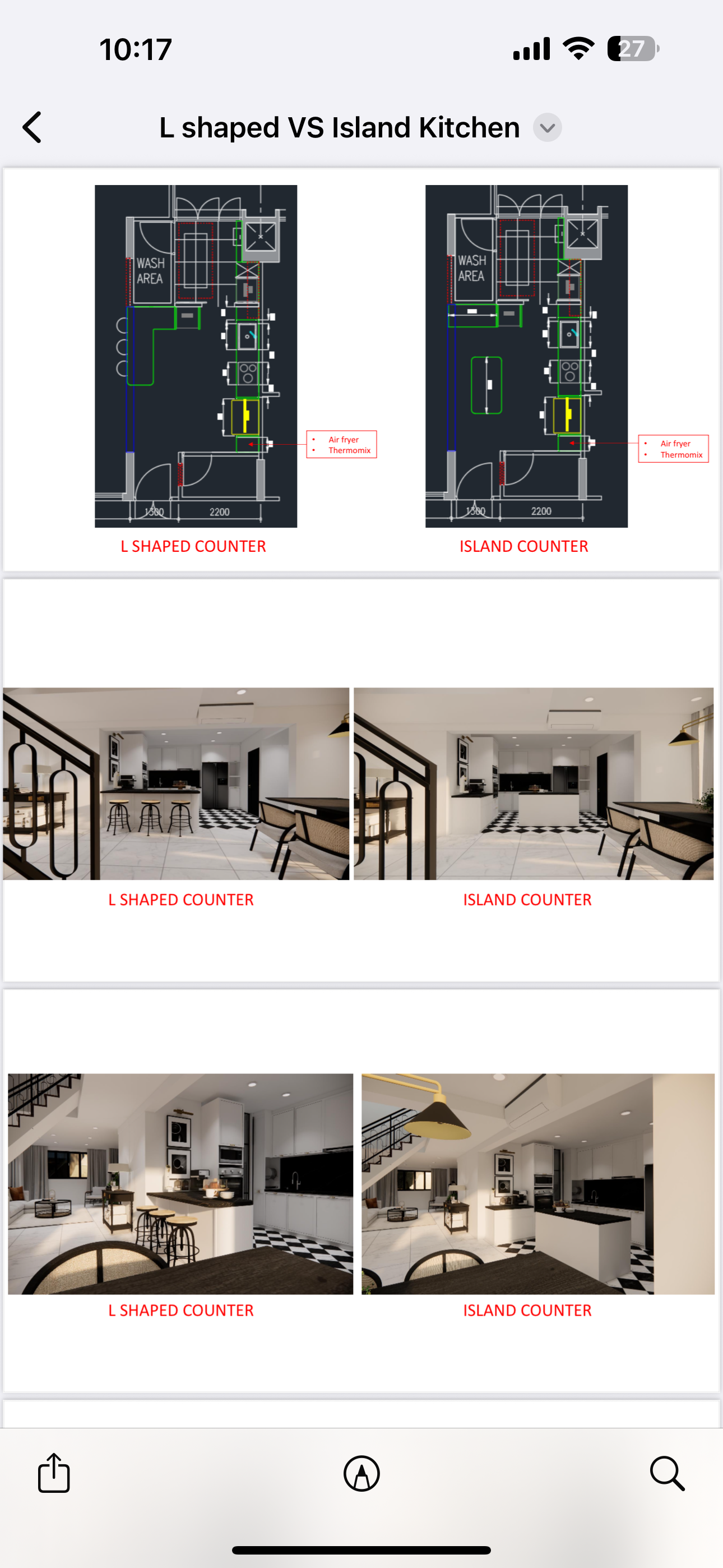 Open Kitchen: L- shaped peninsula or standalone functional island?