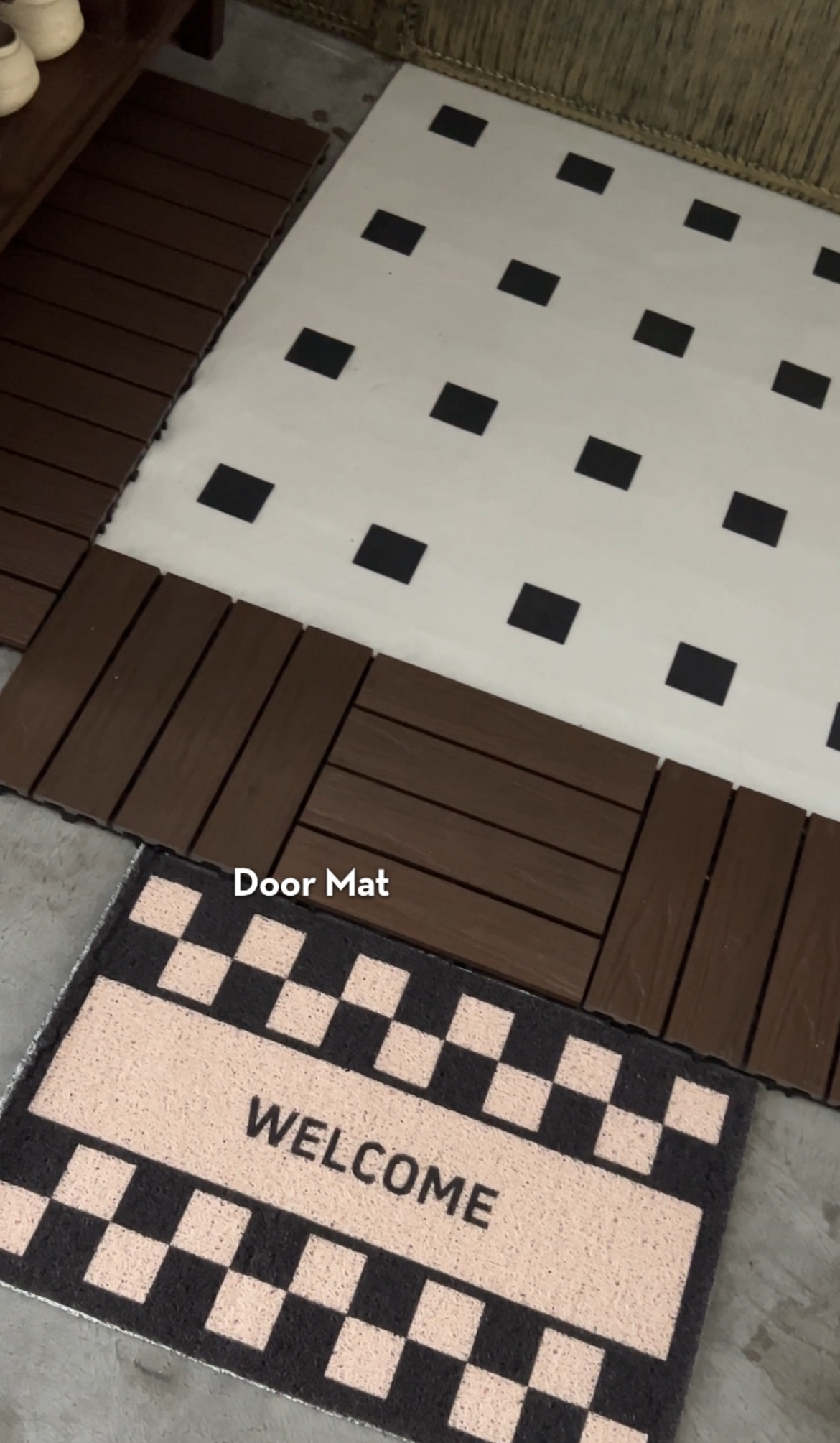 All the things we bought for our Home Entrance!