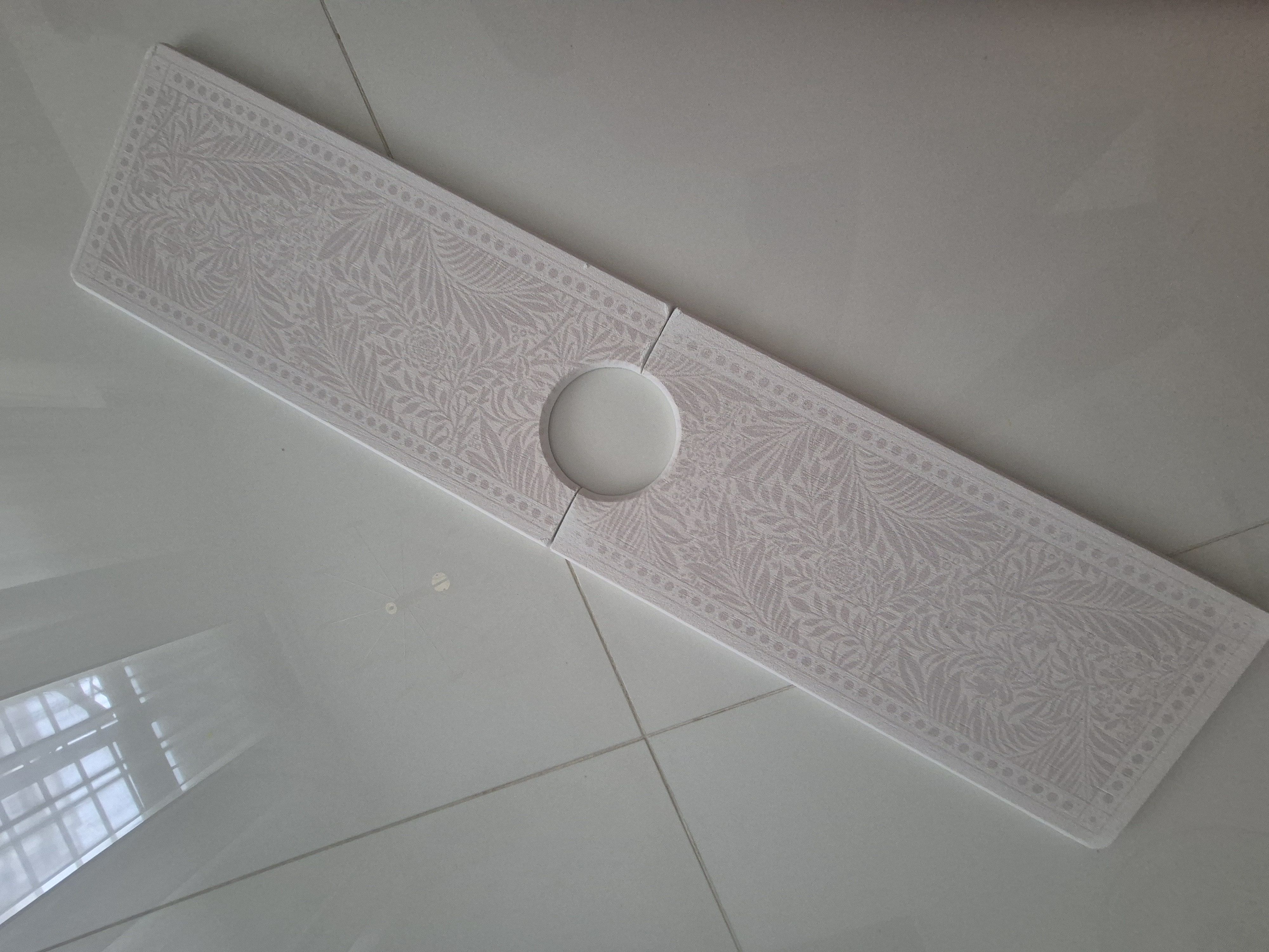 Goodbye grout moulds! Hello, Diatomite mat for sinks!