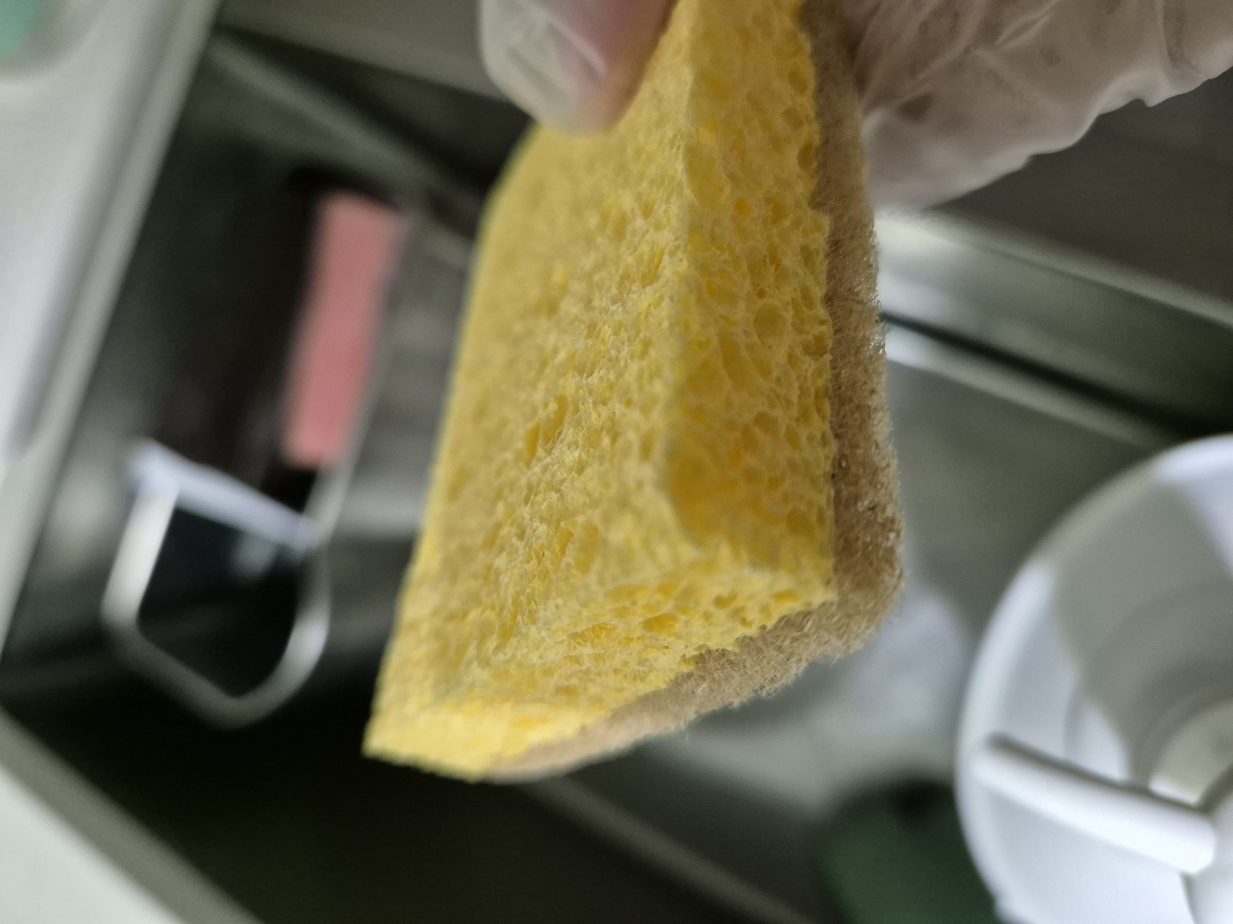 Goodbye grout moulds! Hello, Diatomite mat for sinks!