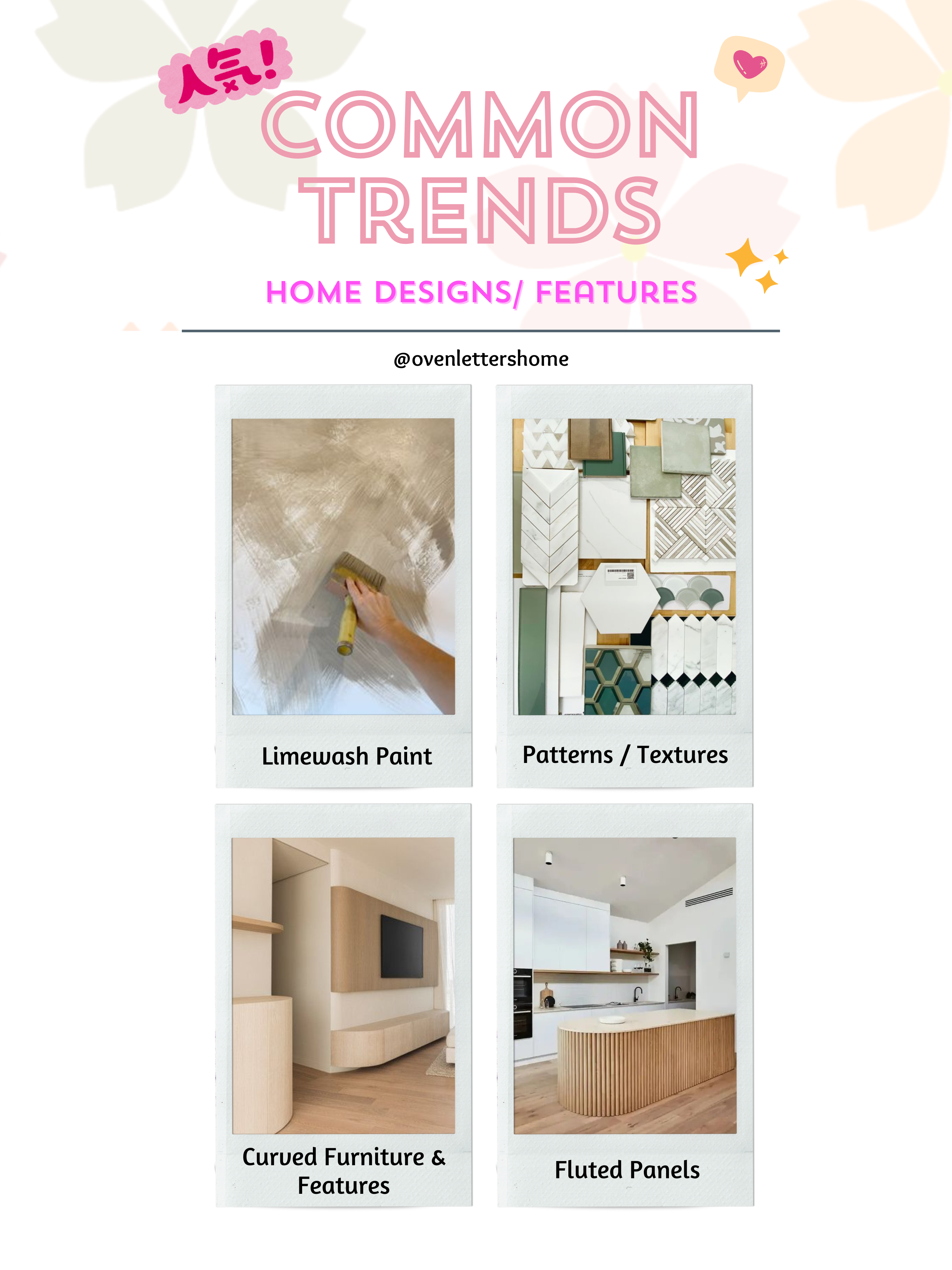 36 Hot Interior Design Trends & Features!
