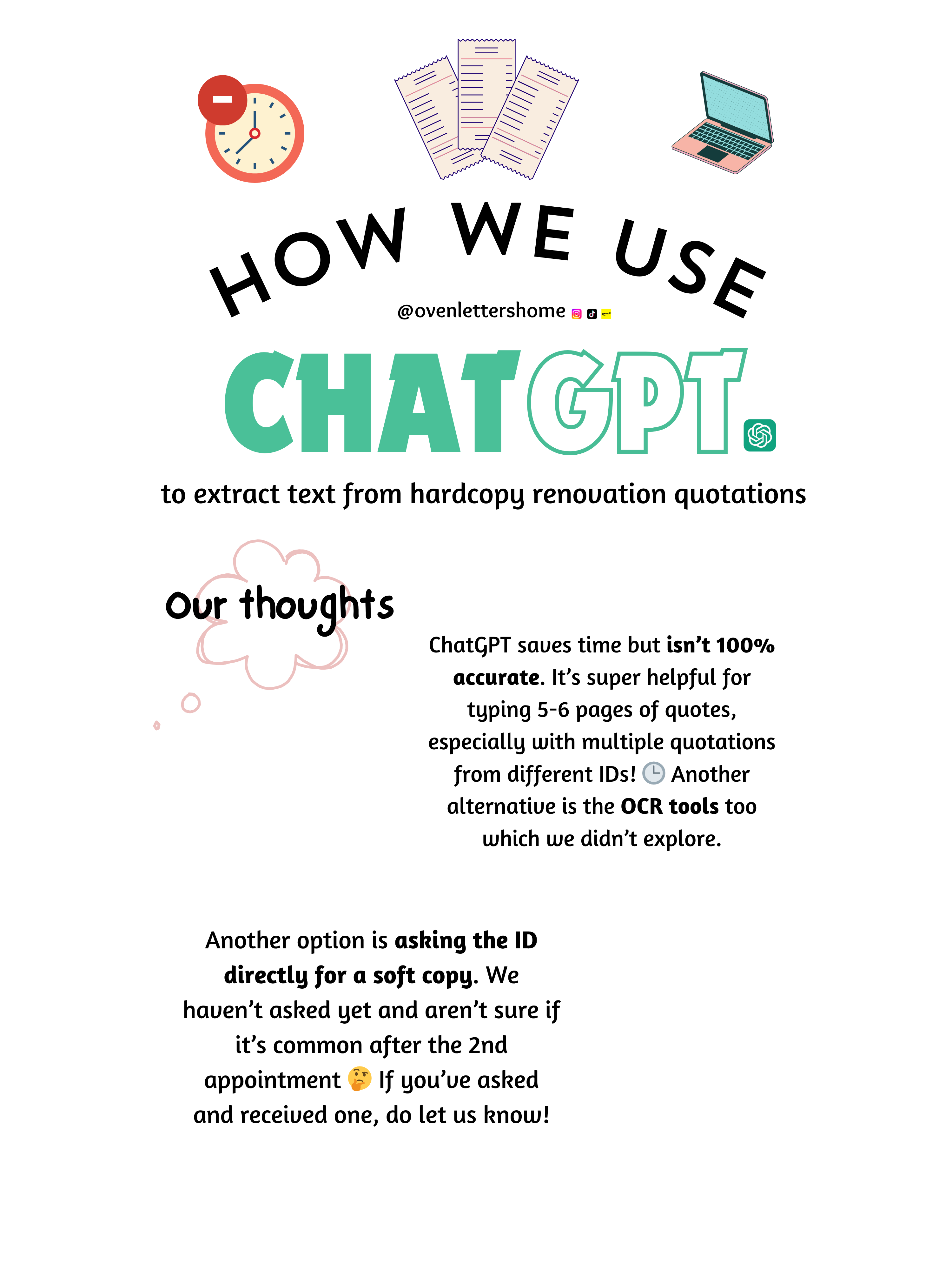 ChatGPT Hack: Compare Hardcopy Renovation Quotation FAST!