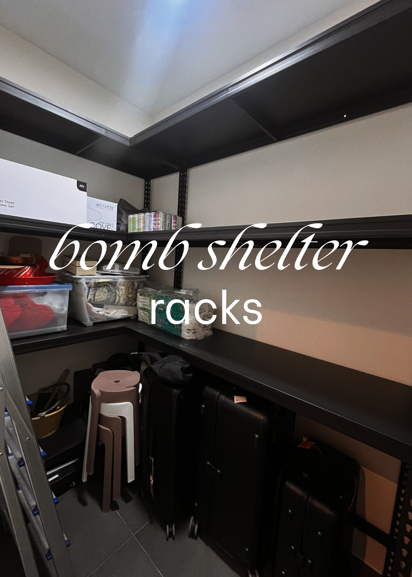 How-We-Organized-Our-Bomb-Shelter-📦