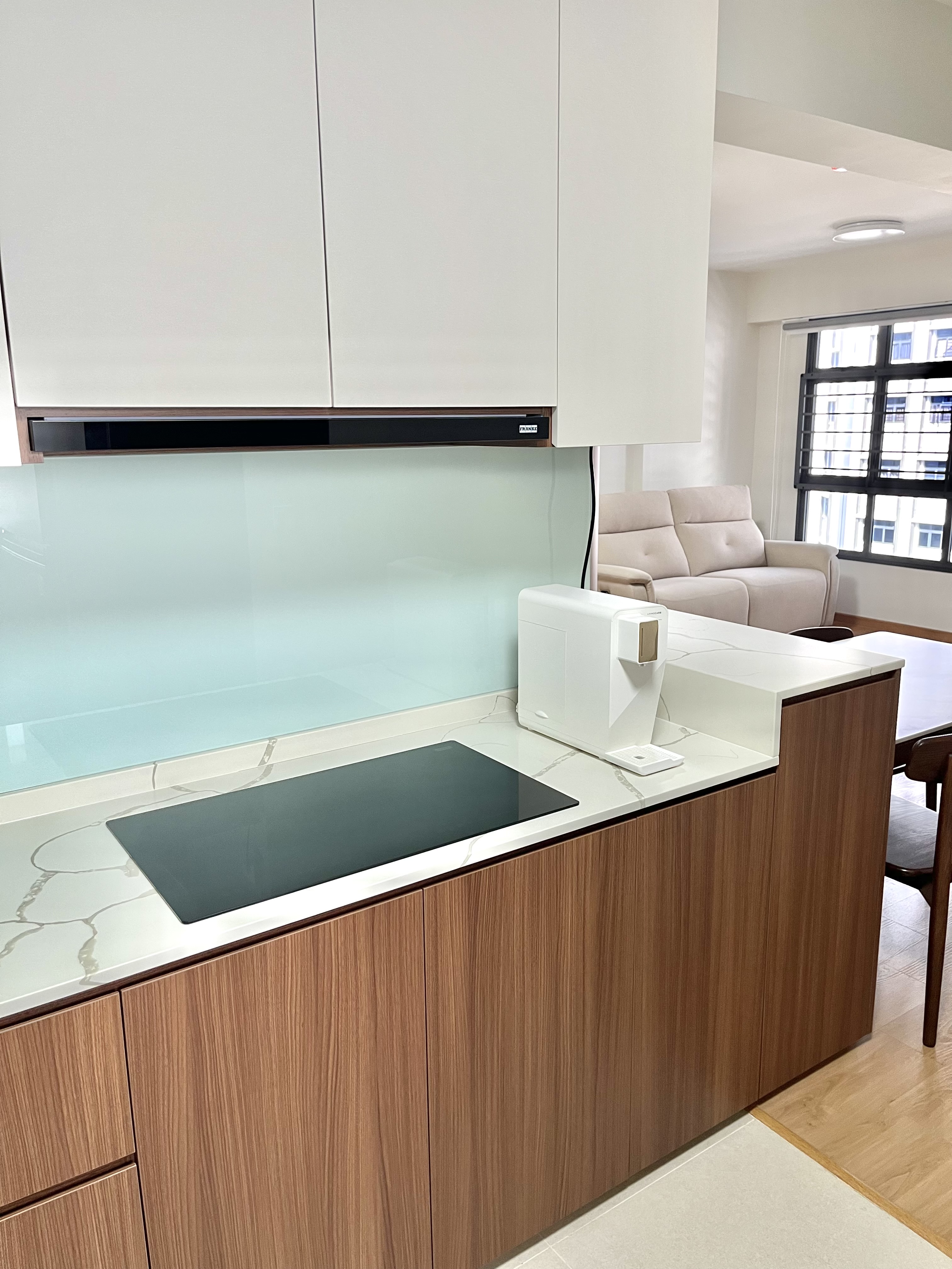 3 Room BTO mix of Jap/Scandi. Renovation cost 35k. 2 adult+1 kid