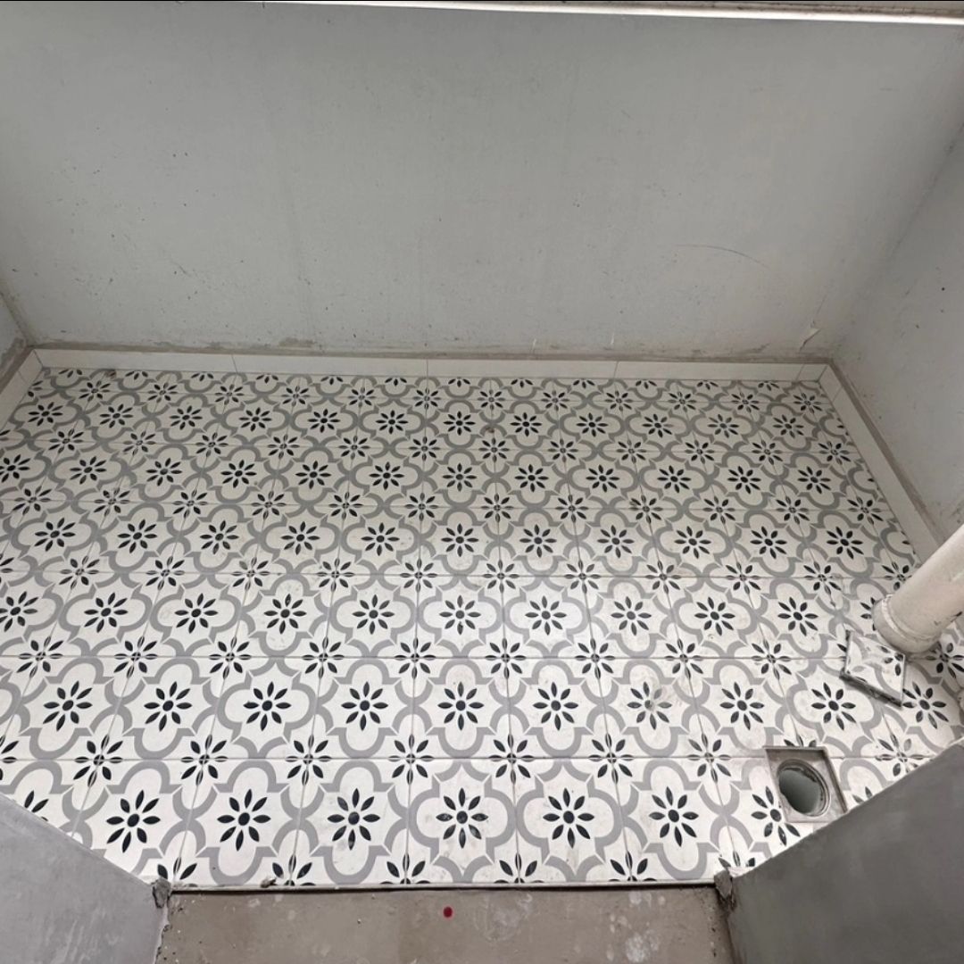 Laying the foundation: Tile by tile.