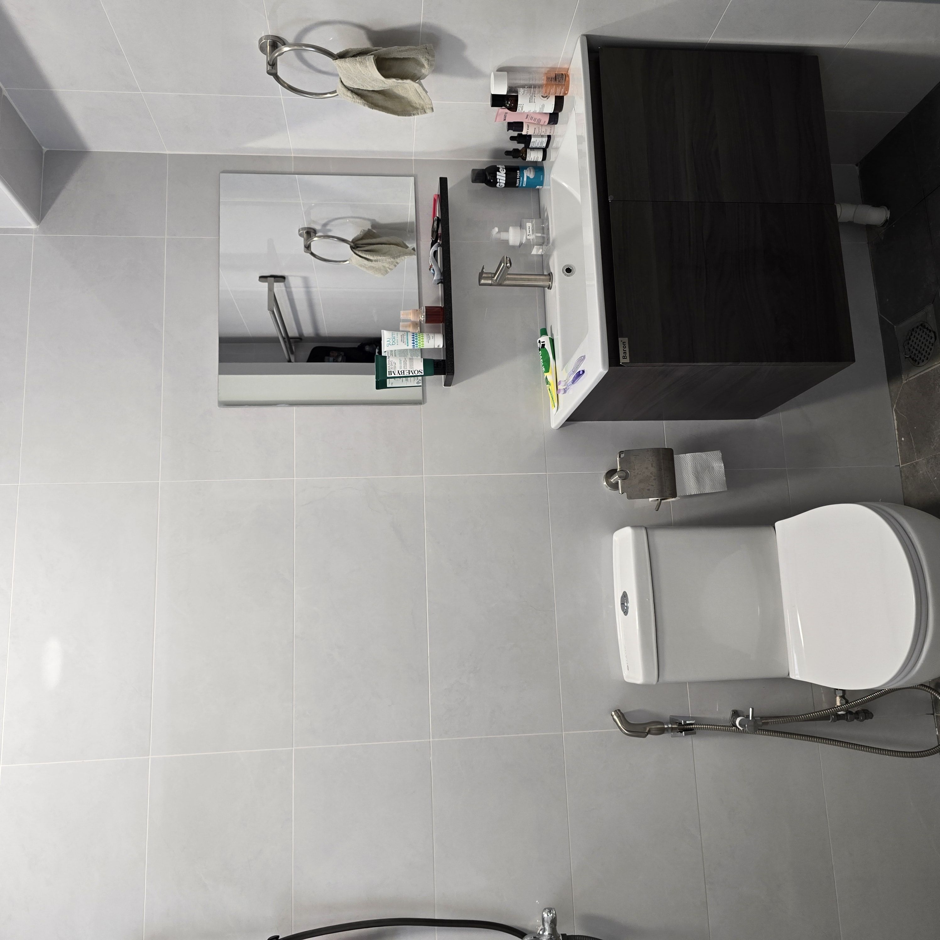 Simple bathroom, Simple cleaning