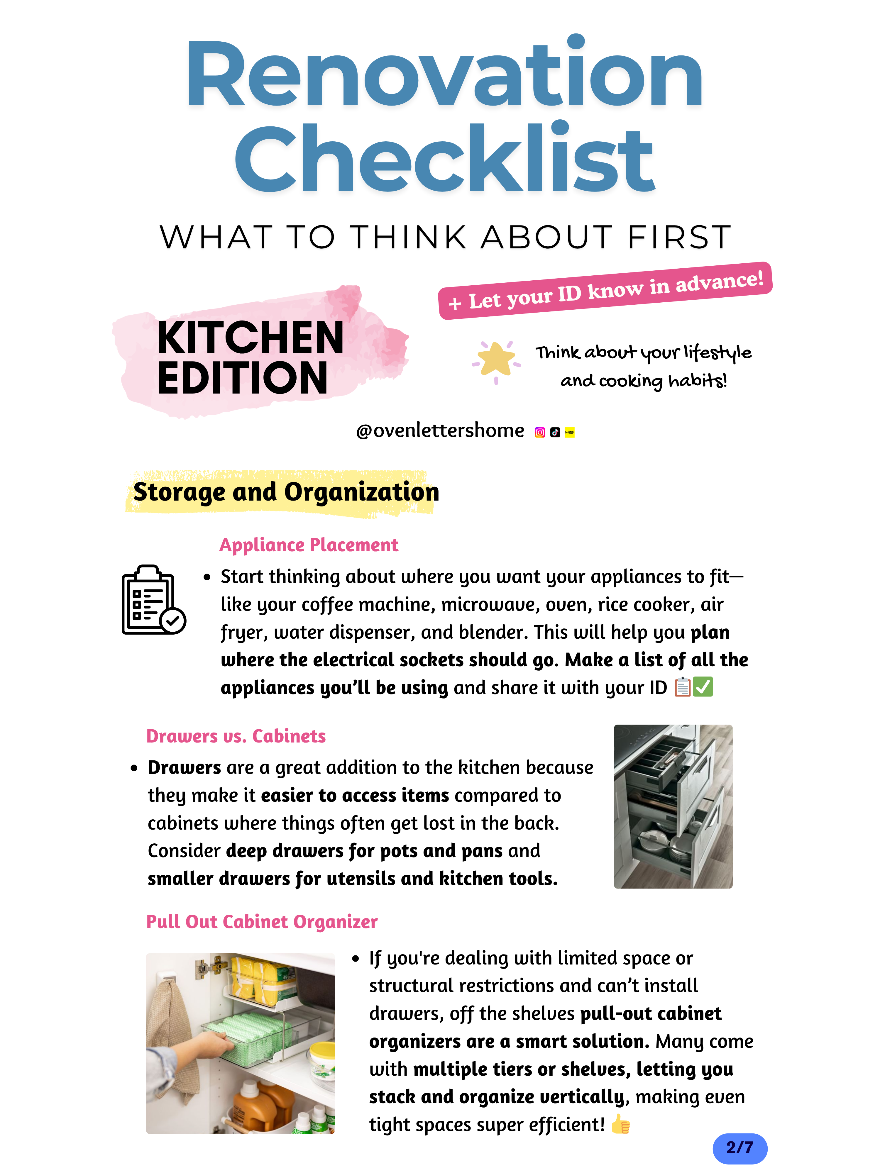 Kitchen Edition: Key Aspects to Think About First Before Renovation 🏡