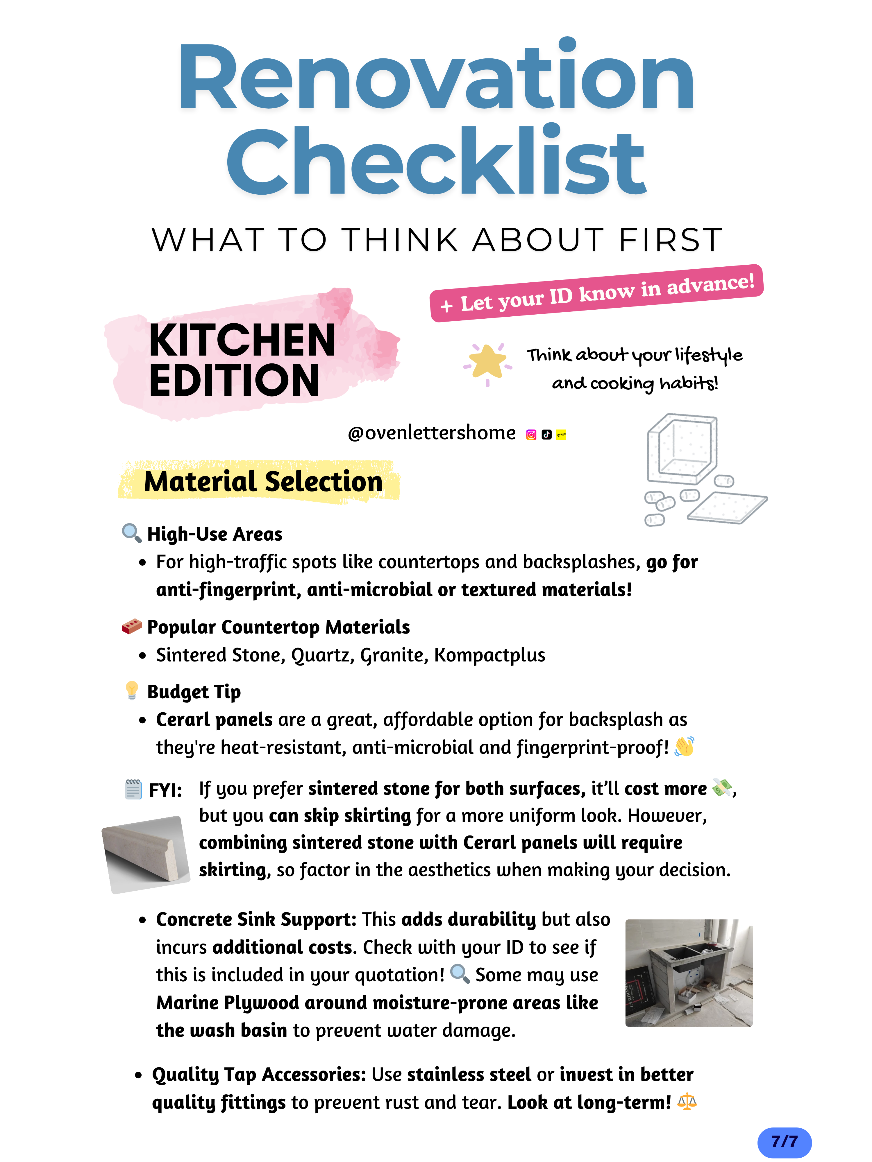 Kitchen Edition: Key Aspects to Think About First Before Renovation 🏡