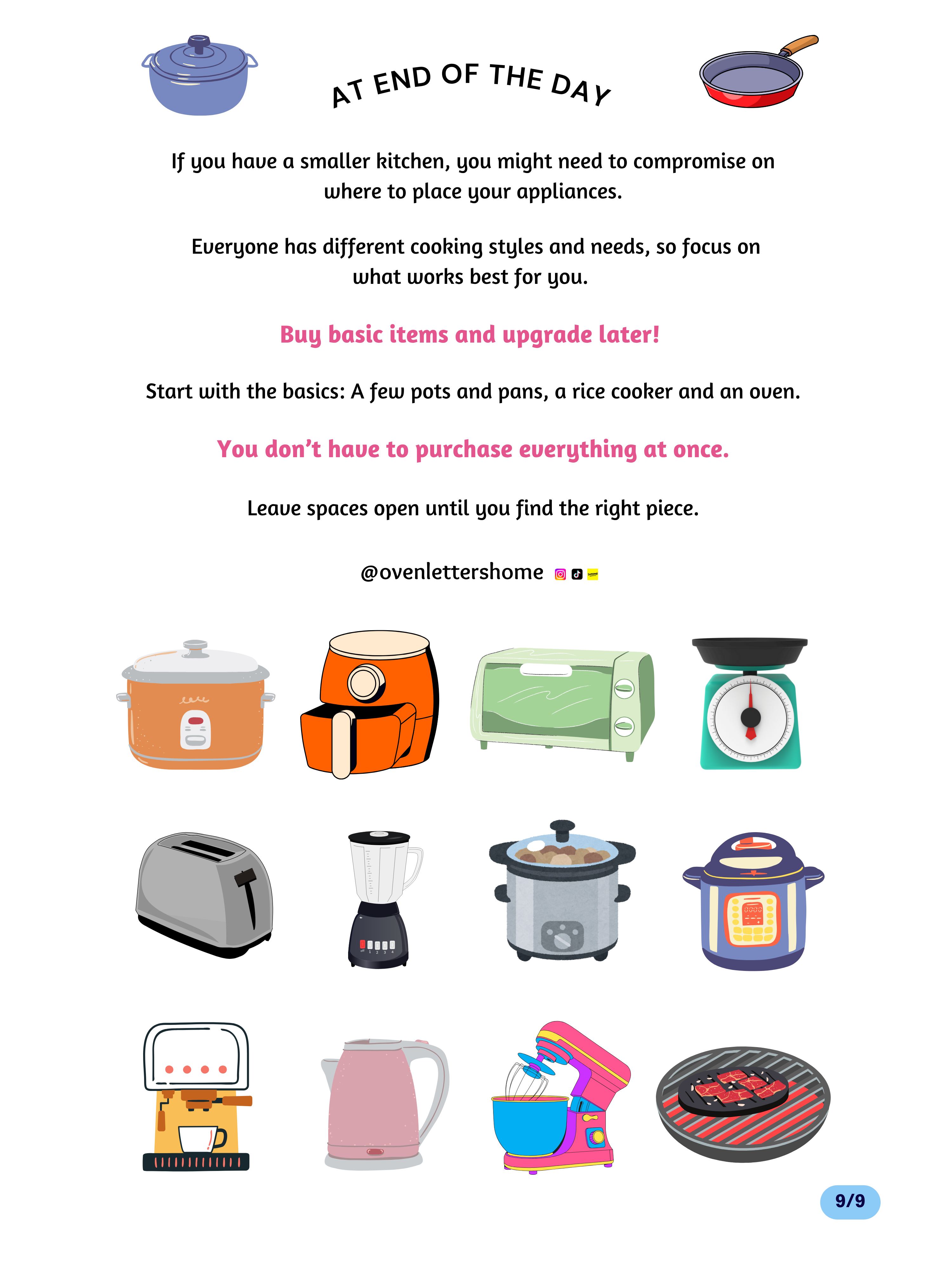 Renovation 101: Choosing Kitchen Appliances for Your Home ✨