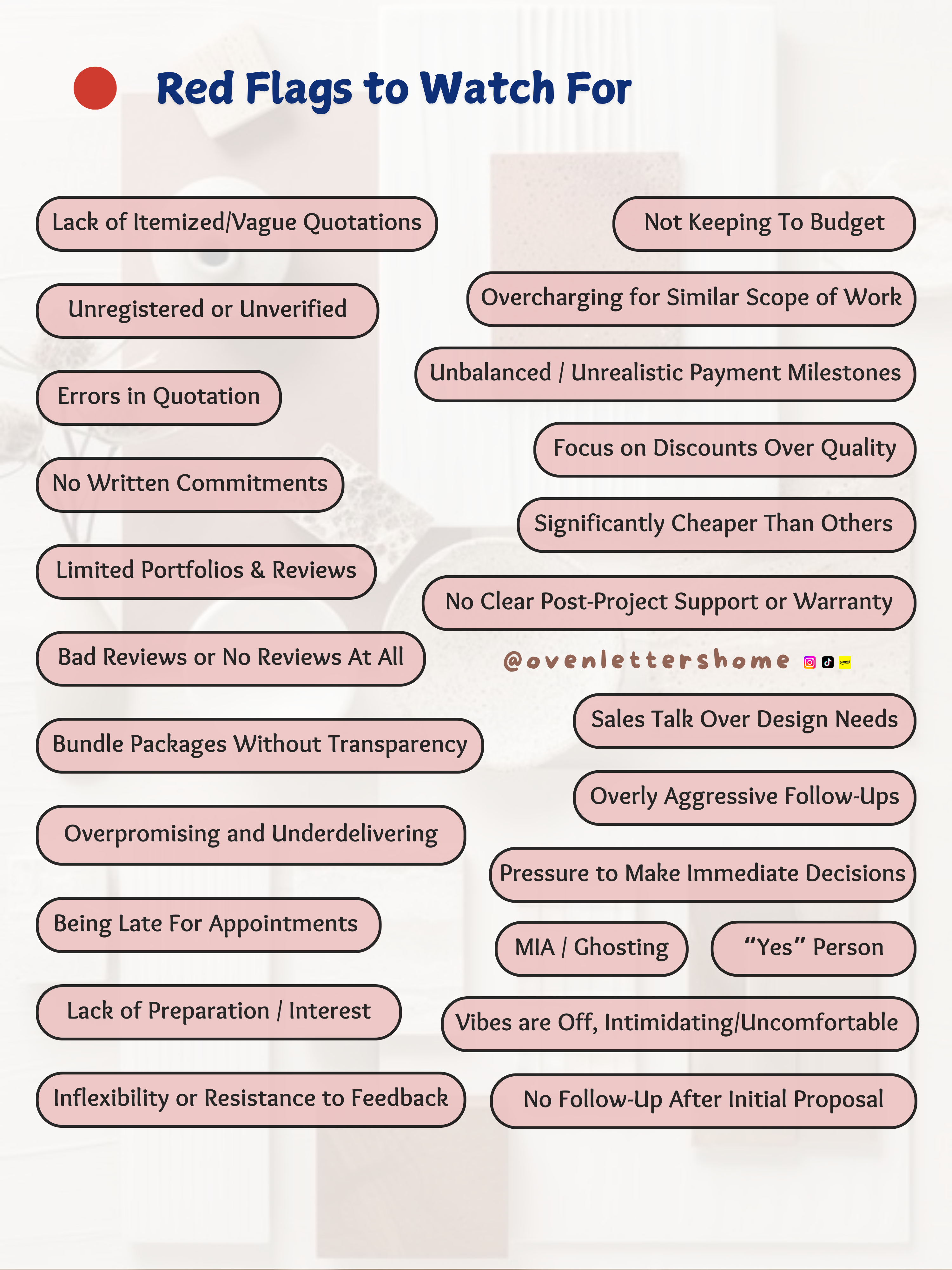 LOOK OUT FOR THESE WHEN CHOOSING YOUR ID!