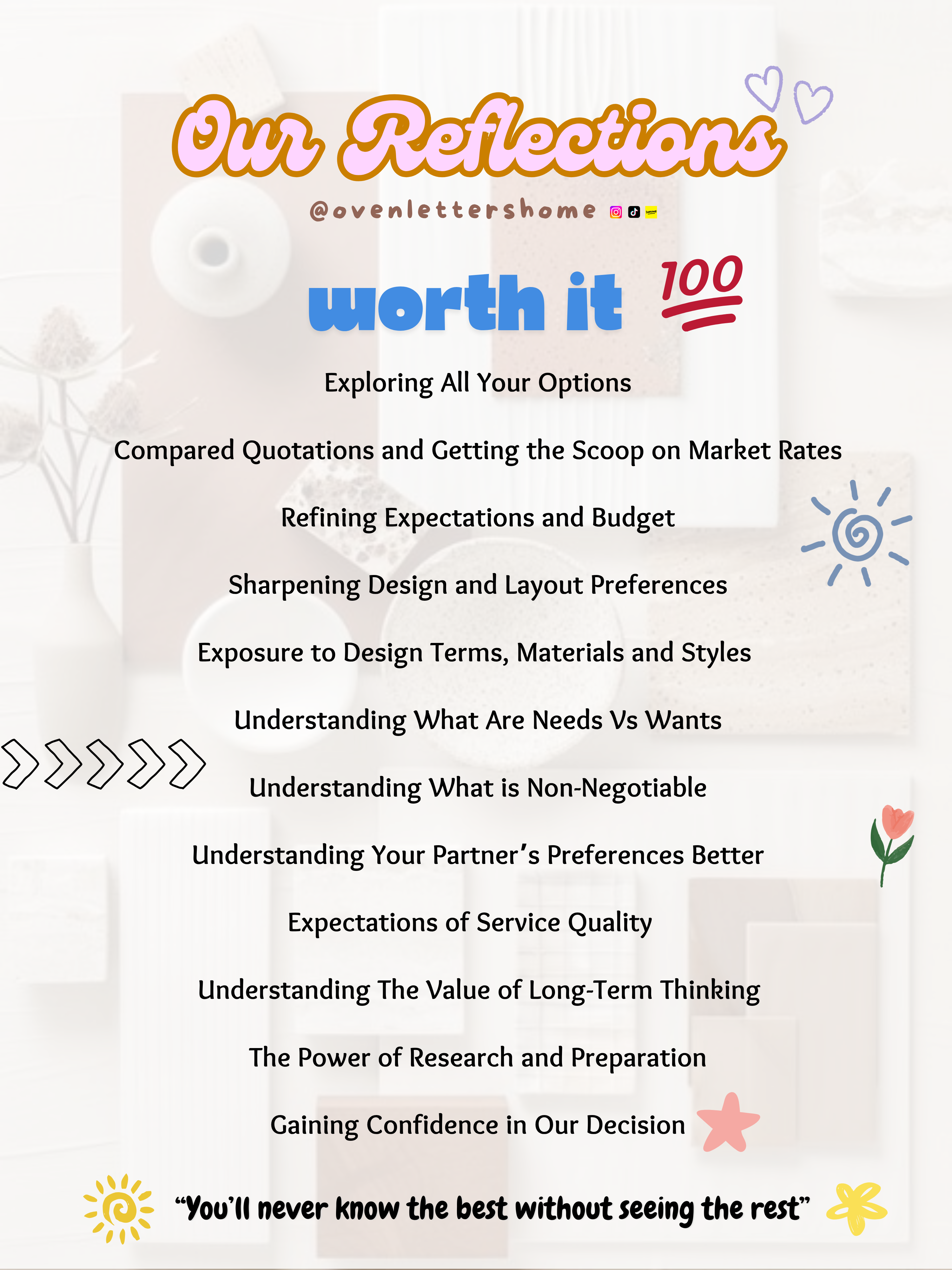 LOOK OUT FOR THESE WHEN CHOOSING YOUR ID!