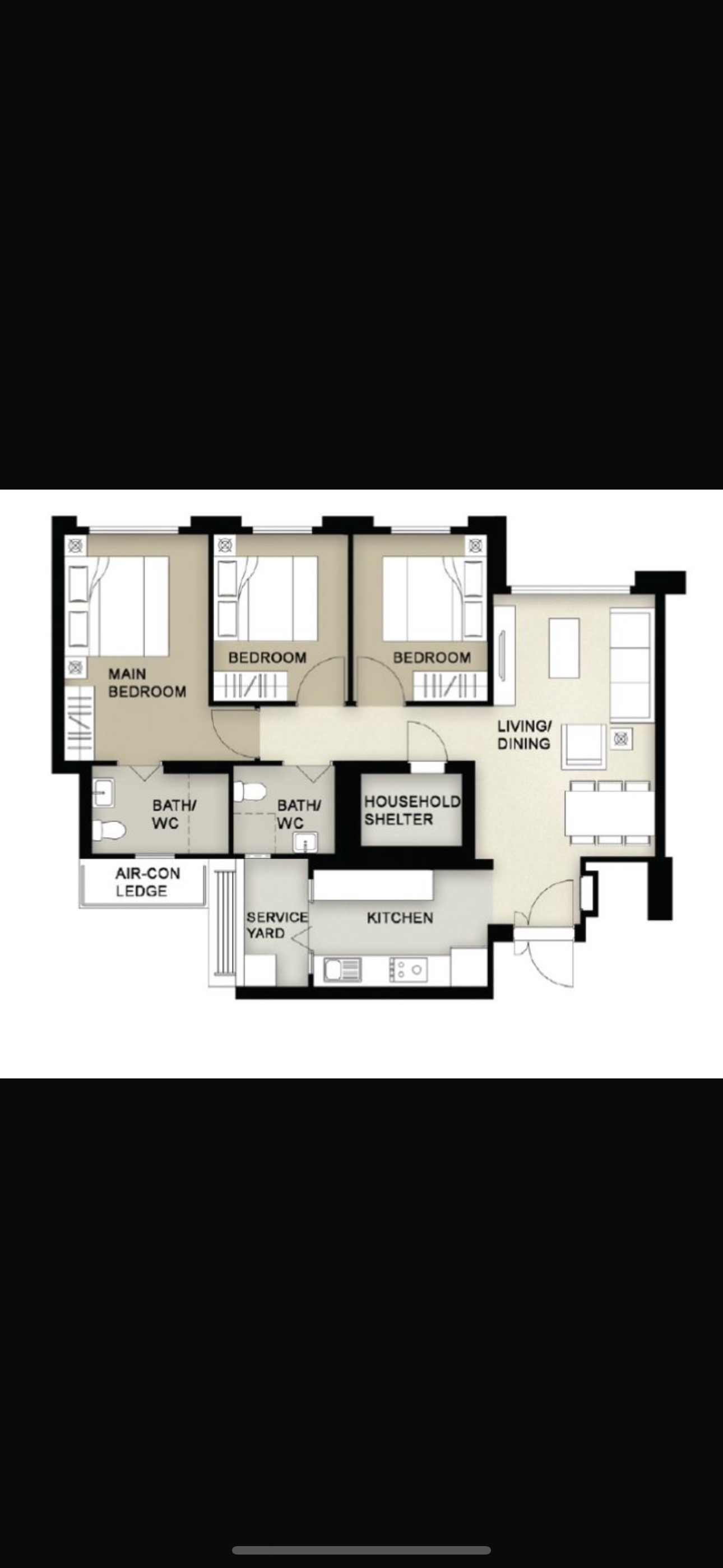 Take a look on our Modern Hotel/Condo vibes kitchen 🥰