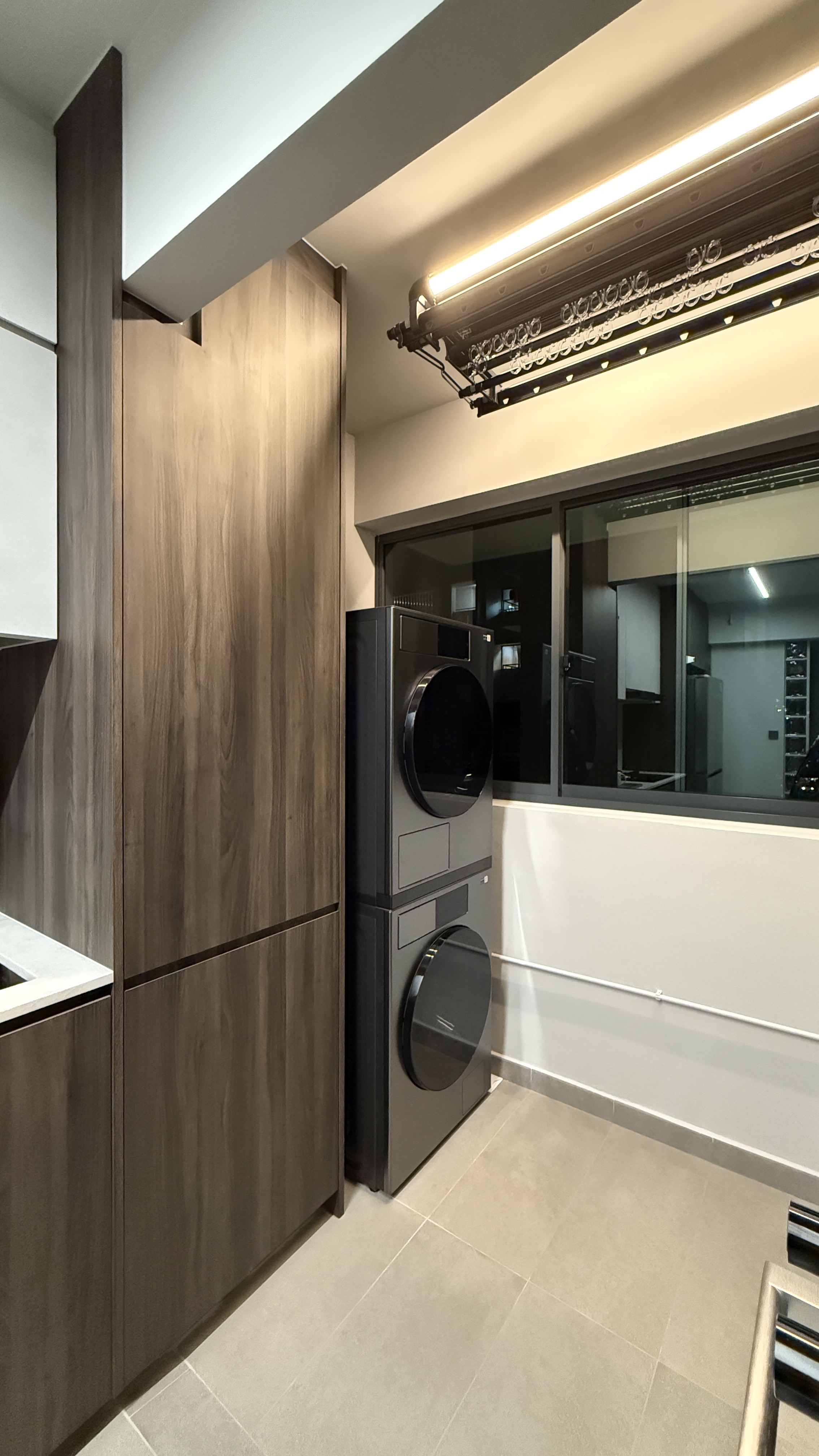 From clutter to clean: the unseen side of our service yard 🧺