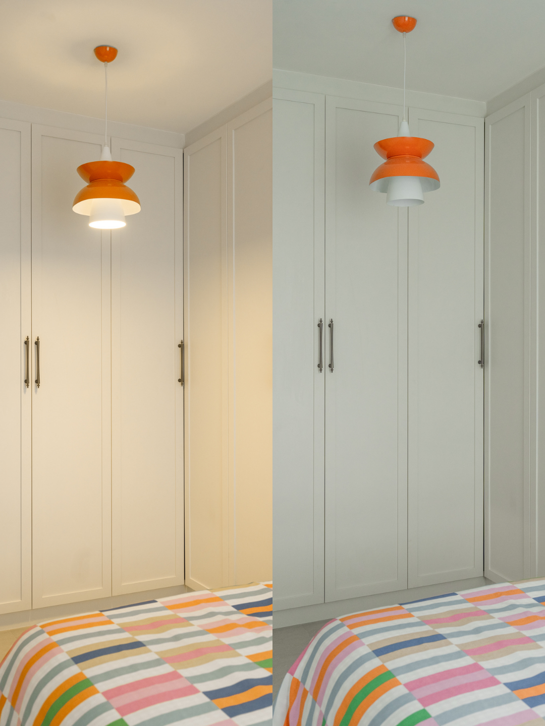 Retro revival in a white minimalist canvas