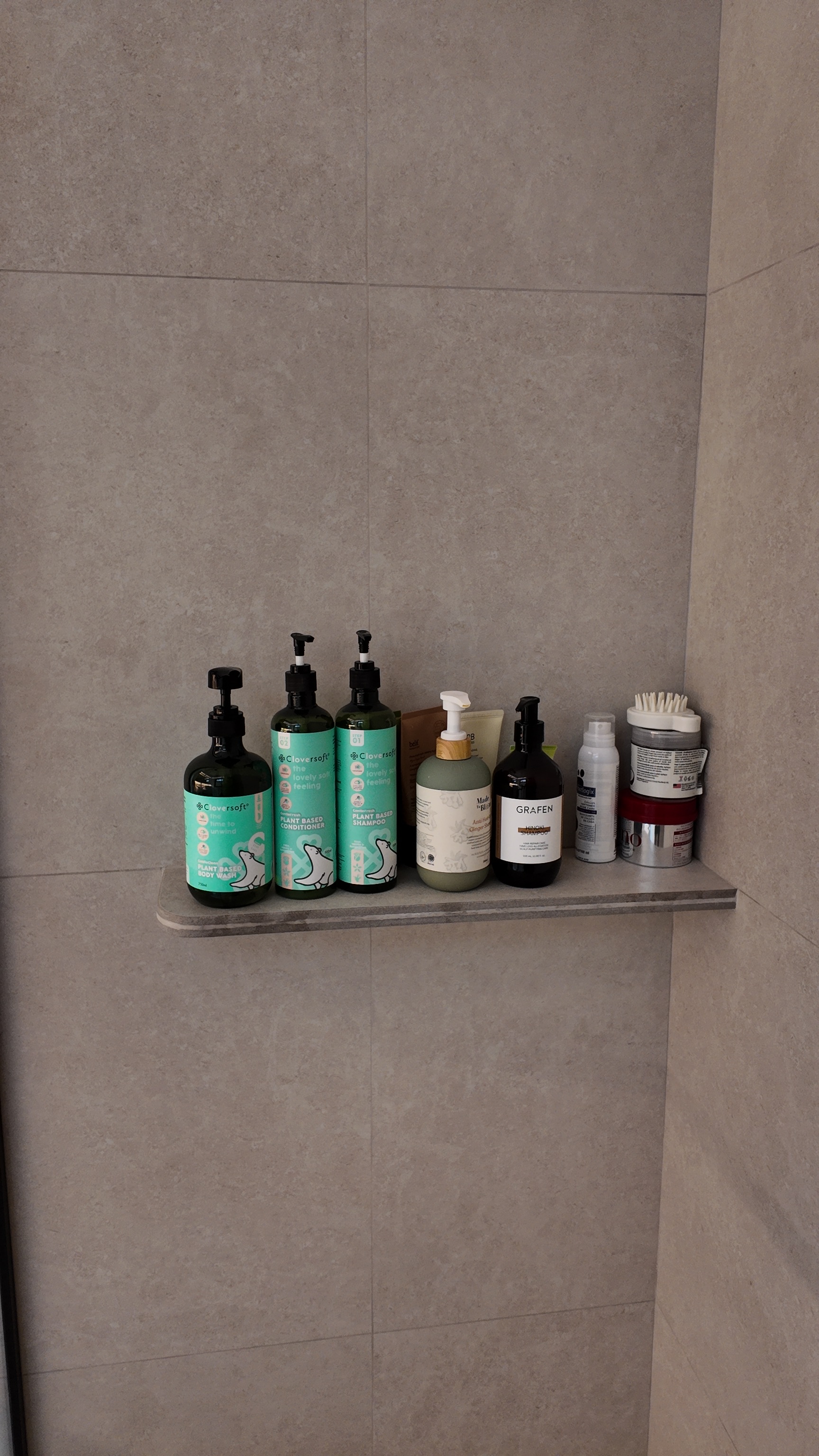 Our bathroom reveal✨ Keeping it simple & functional. No edits.