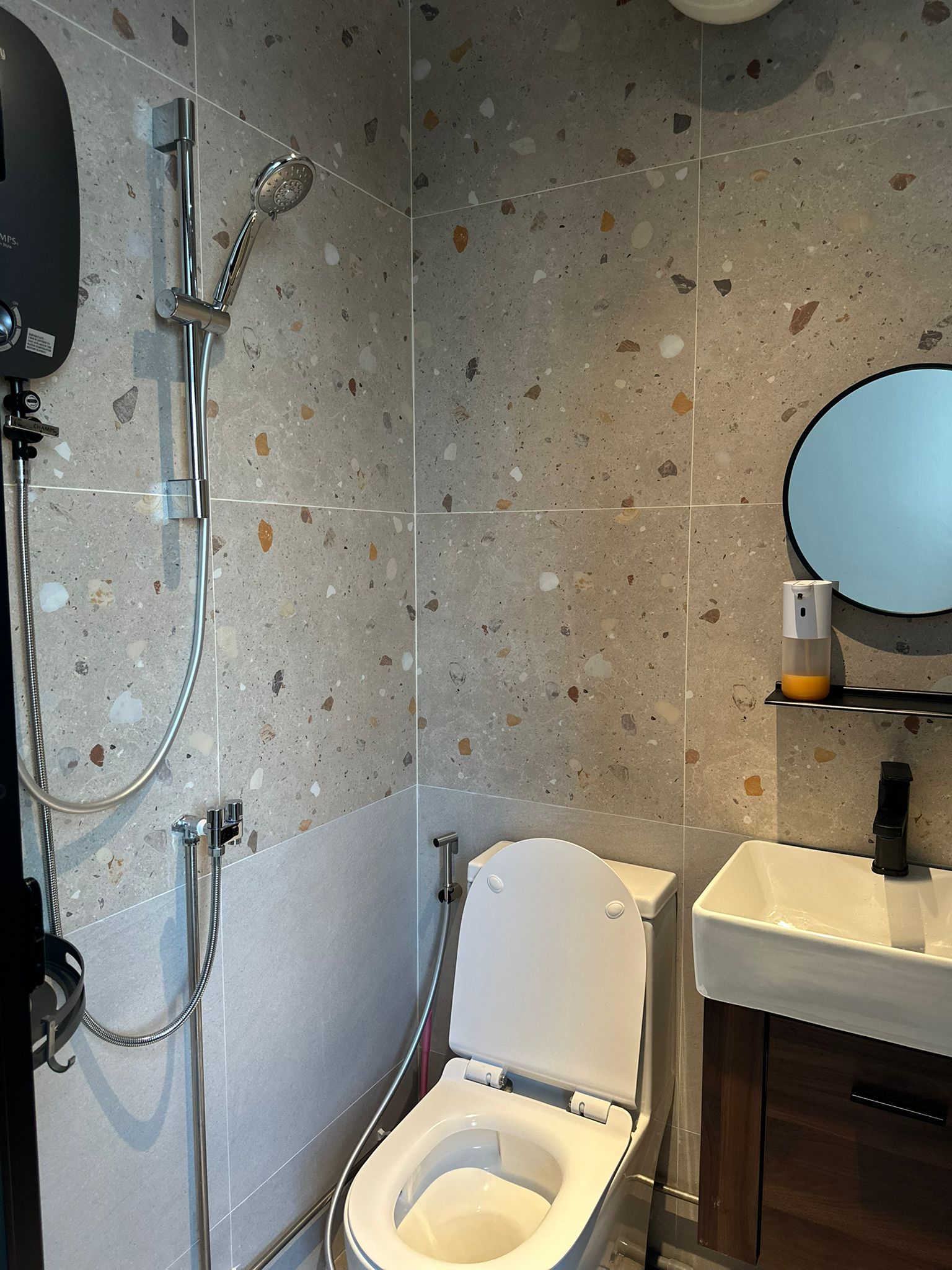 Our-Speck-tacular-bathroom---the-only-area-with-colours-