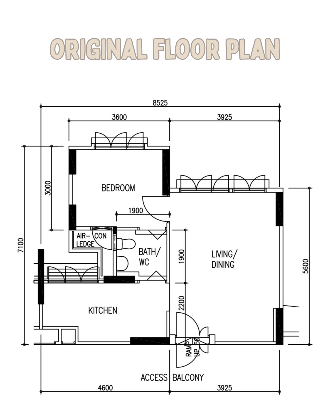Our no "bedroom" home plan