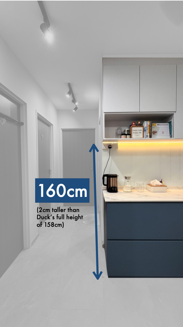 We spent hours obsessing over these measurements in our resale flat!