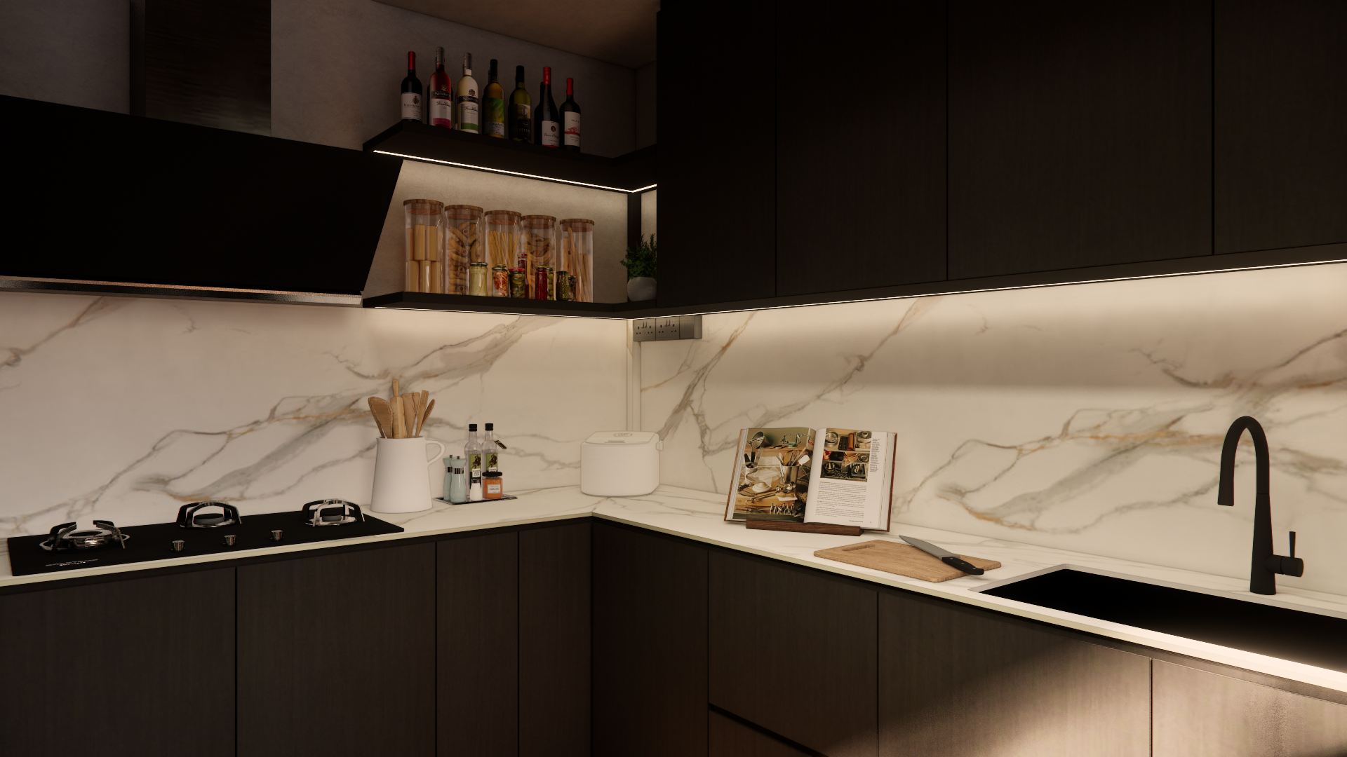 [OBSIDIAN HIDEOUT] Dark | Concrete | Bold