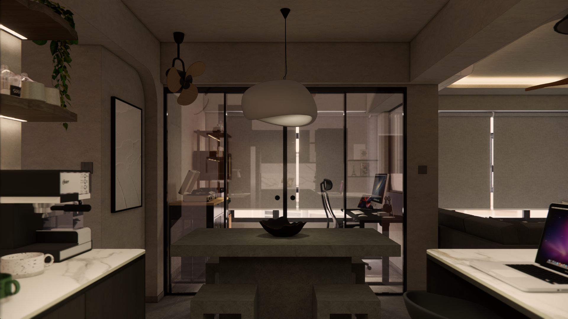 [OBSIDIAN HIDEOUT] Dark | Concrete | Bold