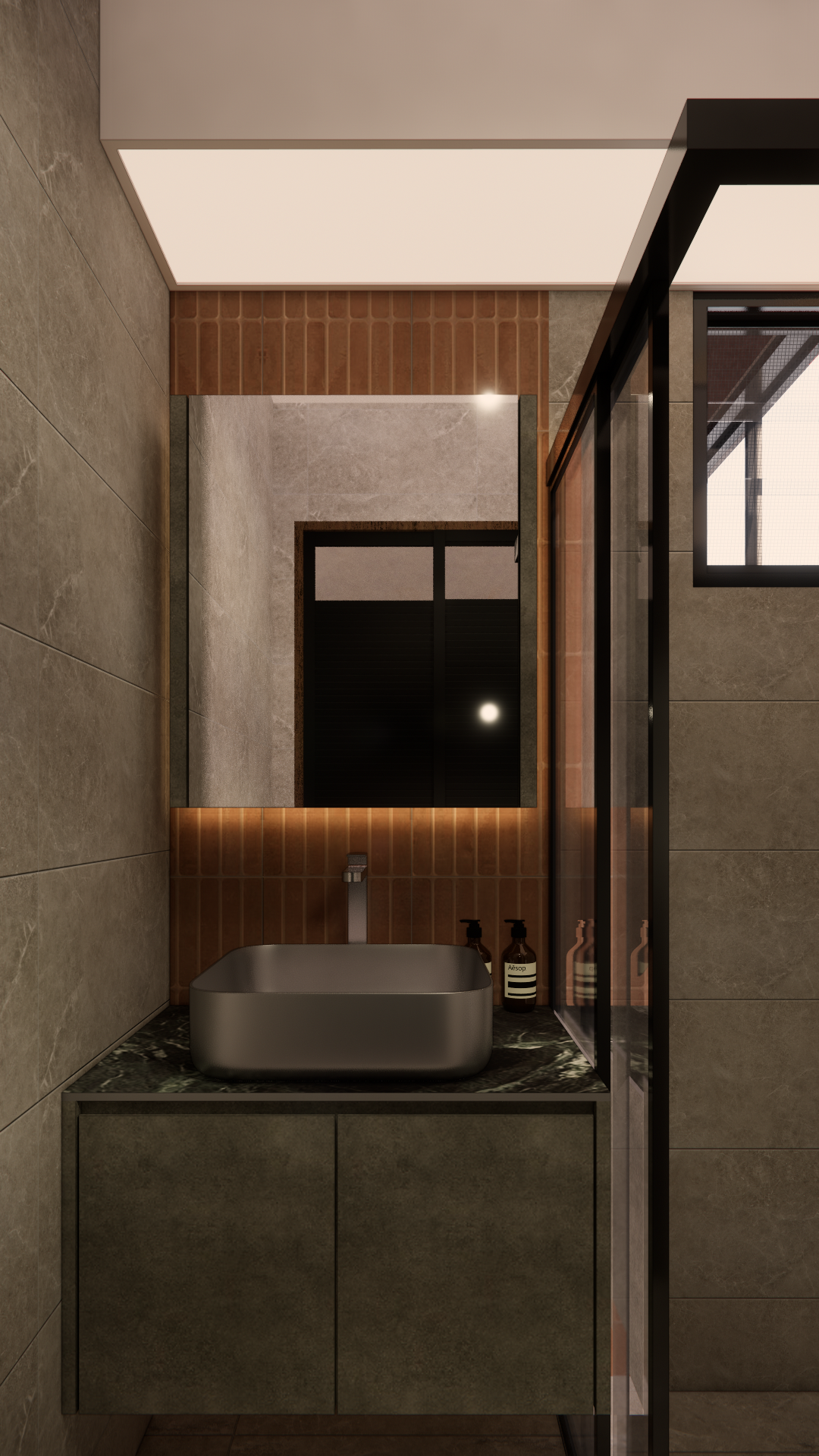 [OBSIDIAN HIDEOUT] Dark | Concrete | Bold