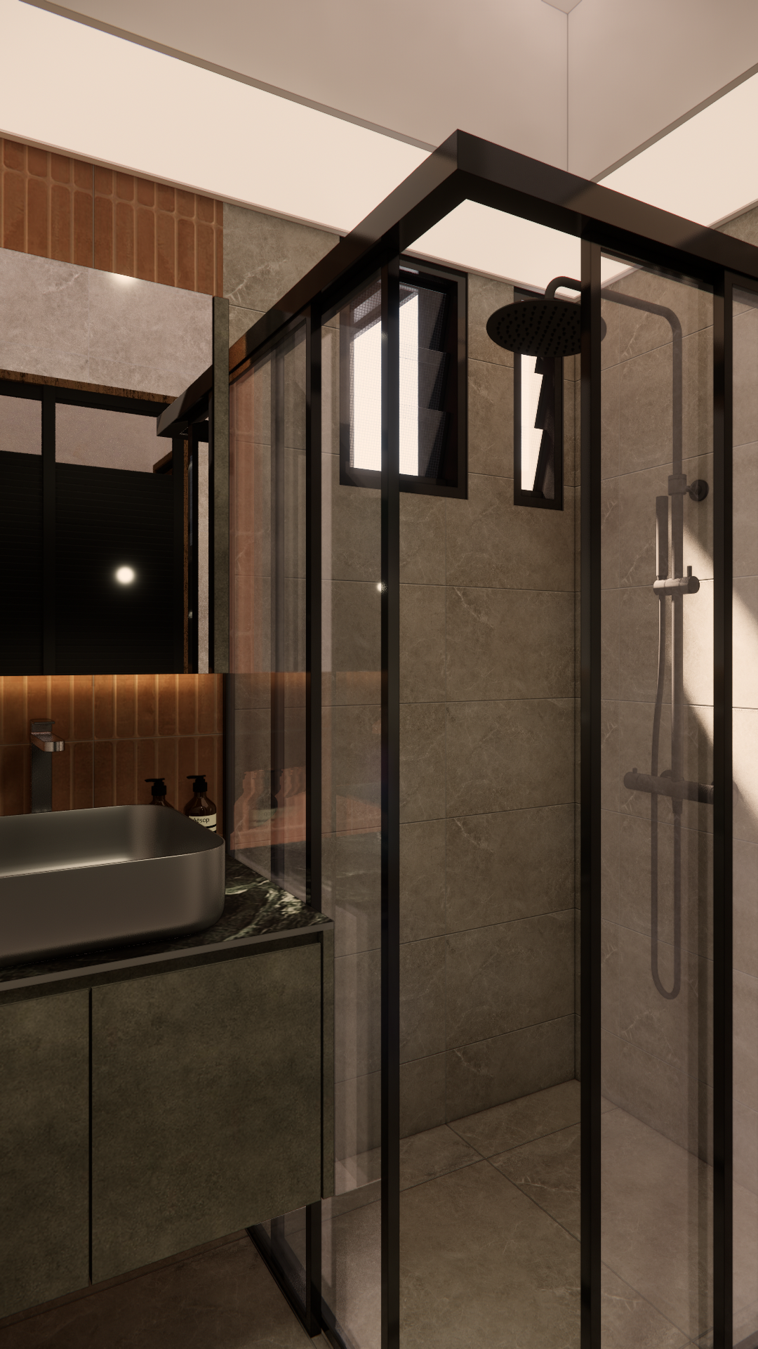 [OBSIDIAN HIDEOUT] Dark | Concrete | Bold