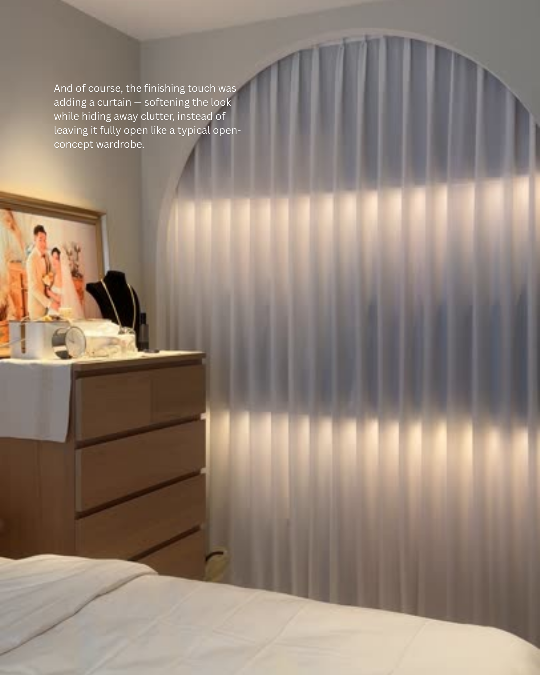 Our flexible wardrobe design