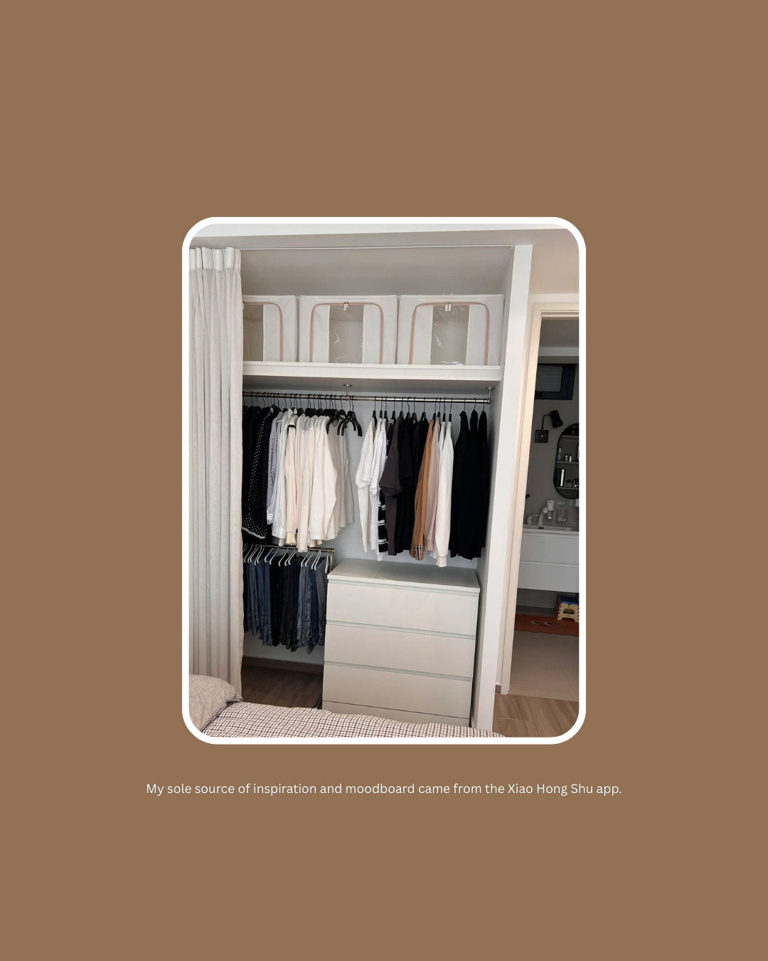 Our flexible wardrobe design