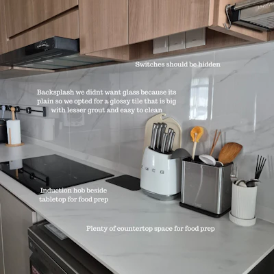 Customer home photo 9: Kitchen Reno: What to take note of ?