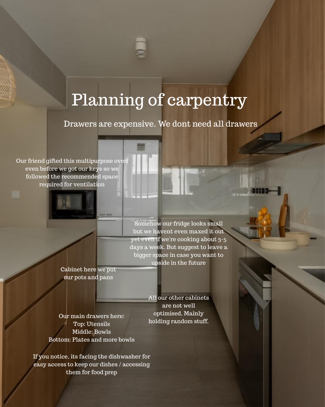 Kitchen Reno: What to take note of ?