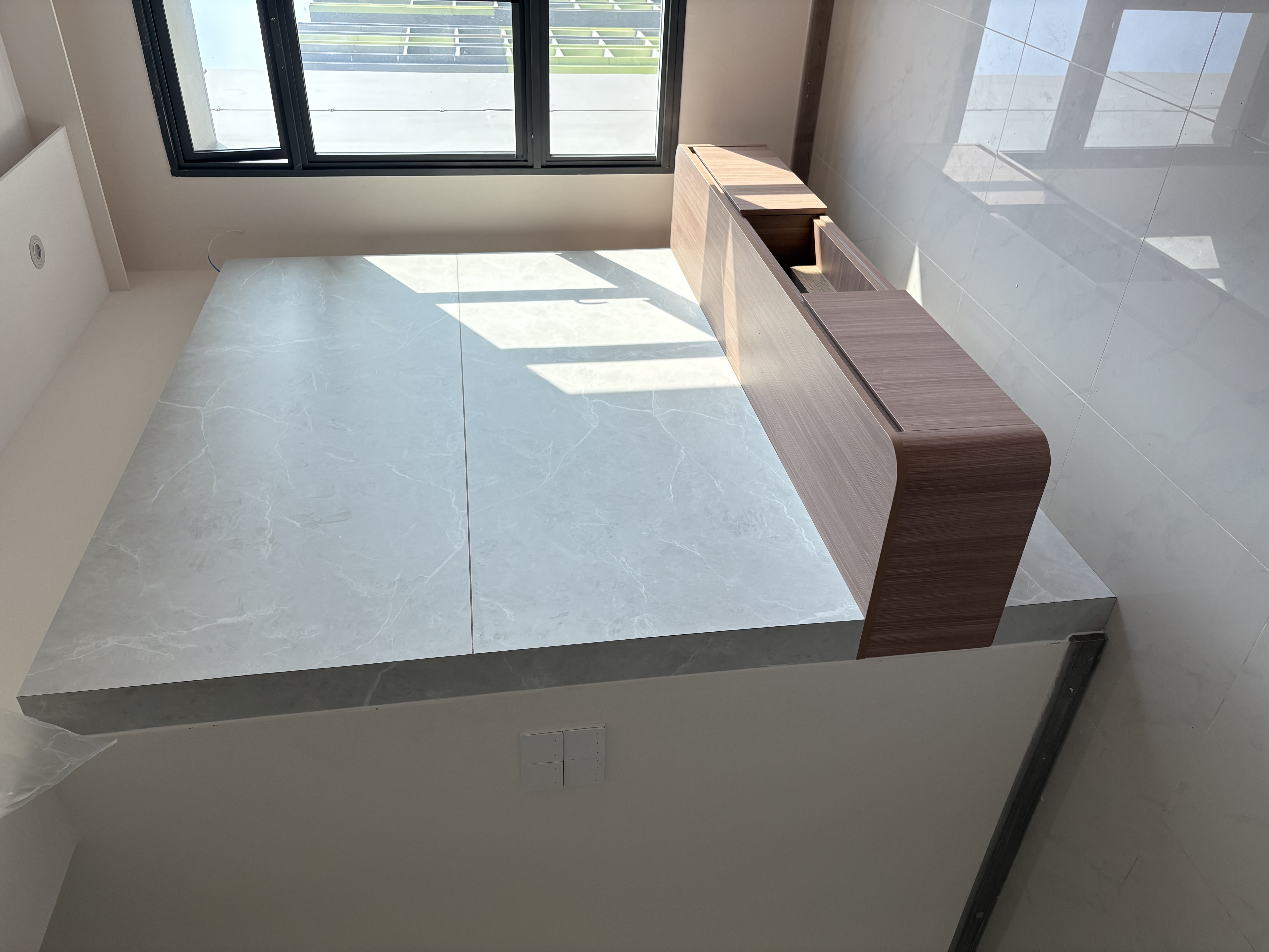 The before and after of our Dream Home ❤️