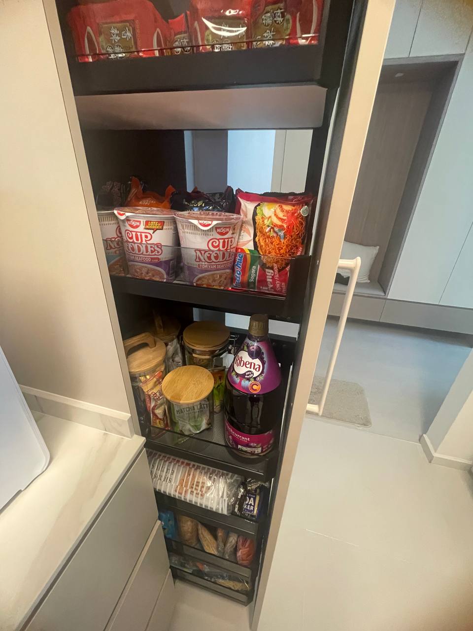 Hidden storage, and zero clutter