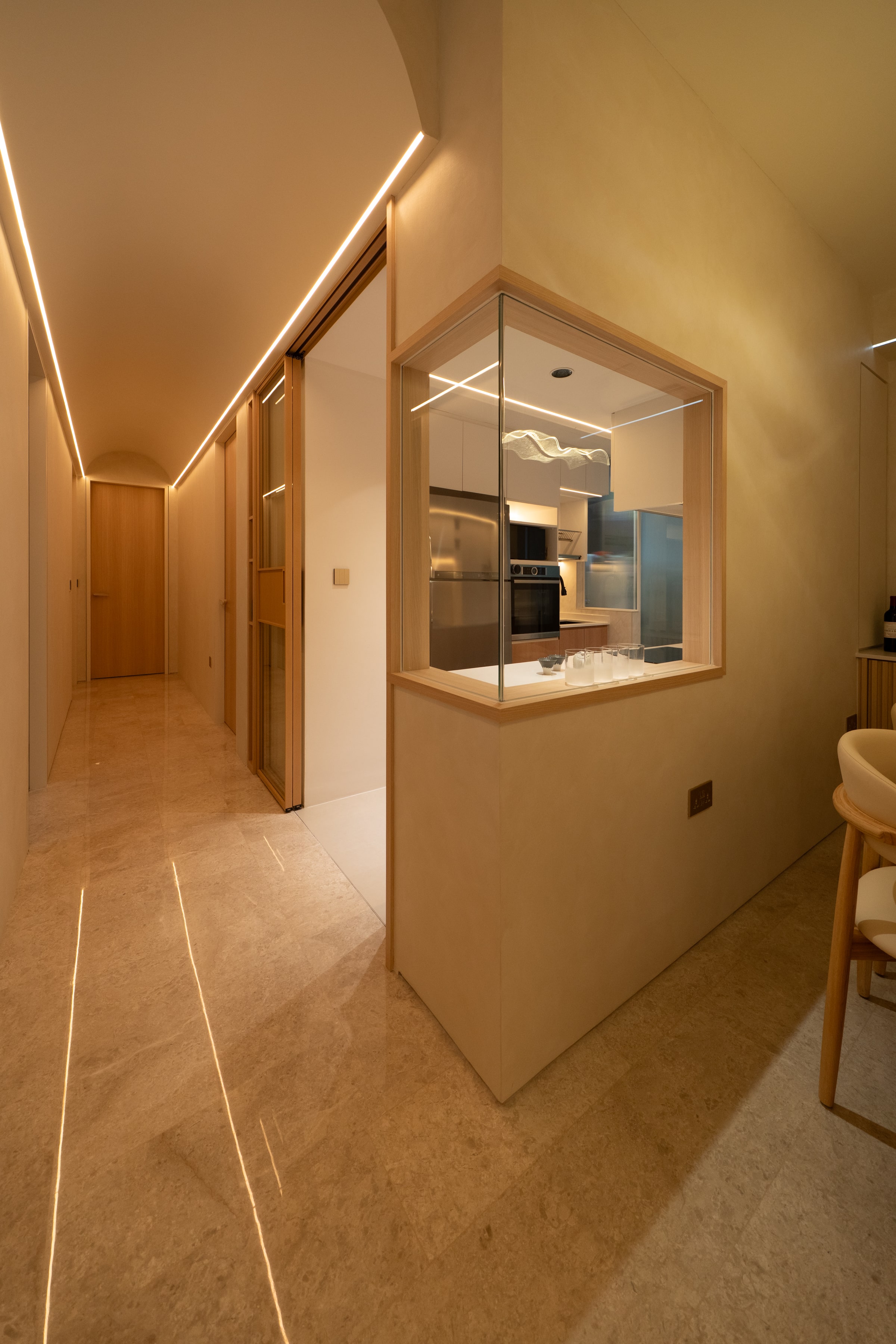 Curves, warmth and light