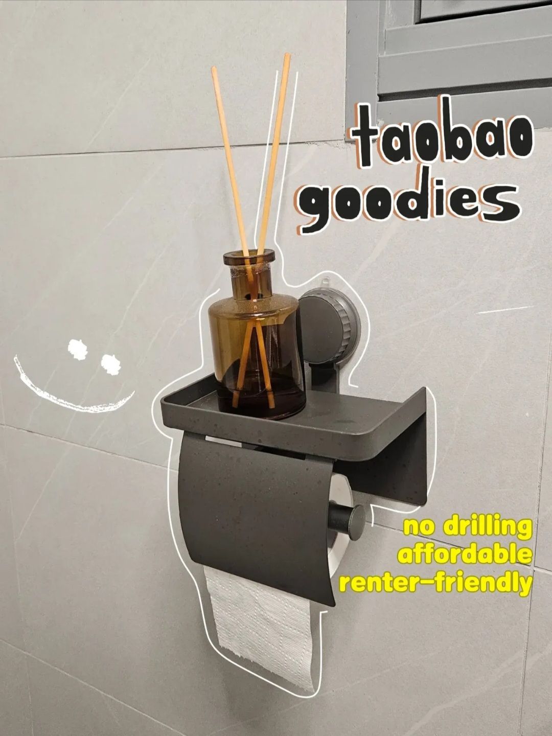 Suction-cup-toilet-fittings