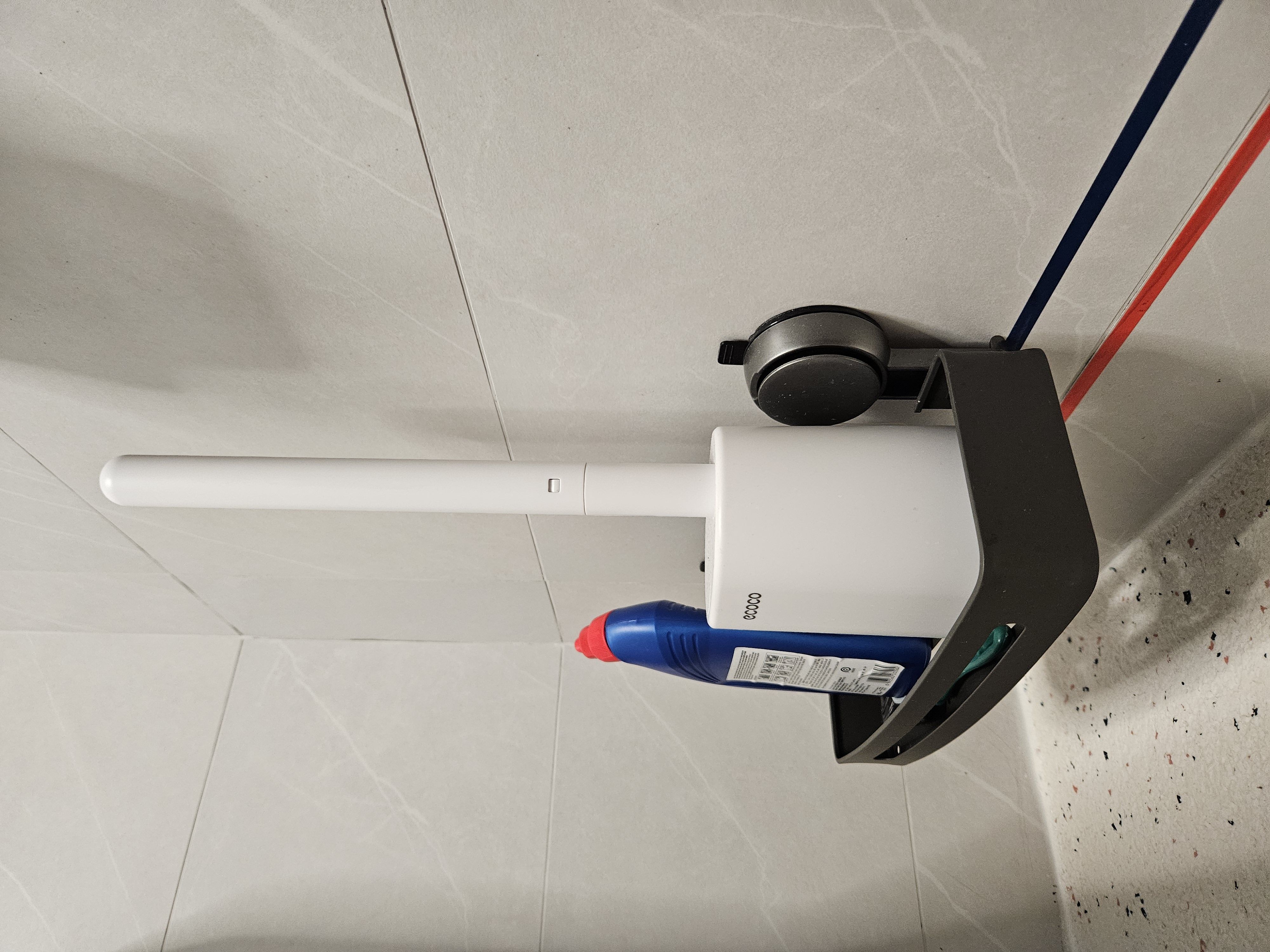 Suction cup toilet fittings